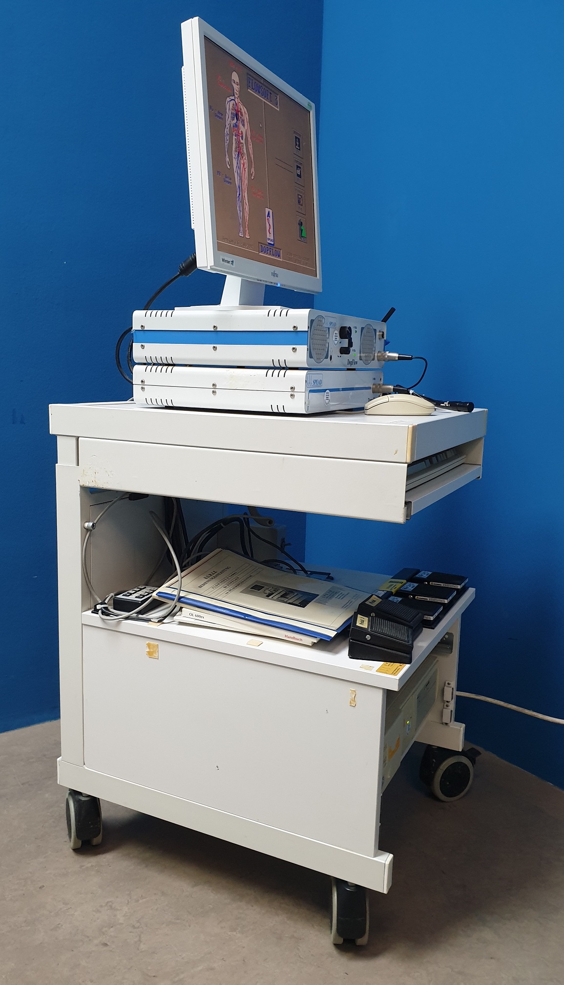 SPEAD Angiolab2 / DopFlow Flowsoft 3 Intravaskuläres Ultraschallsystem mit 2Mhz, 8Mhz thumbnail 16