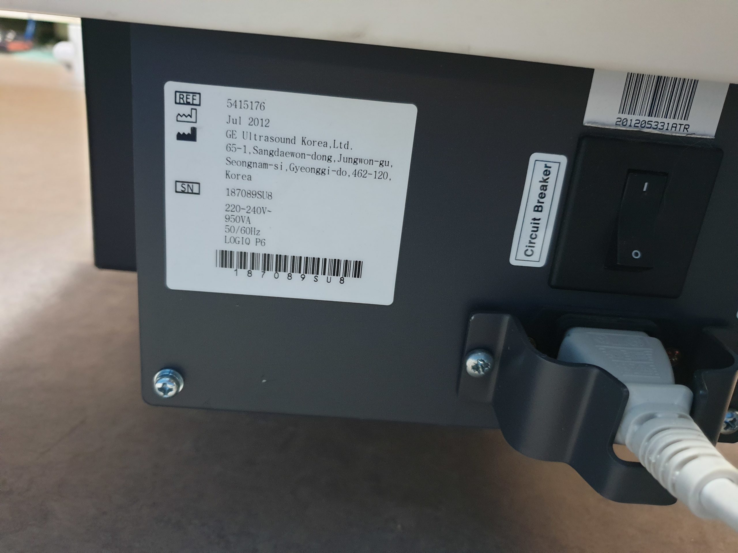 GE HEALTHCARE Logiq P6 Ultrasound Maschine — image 1 of 3