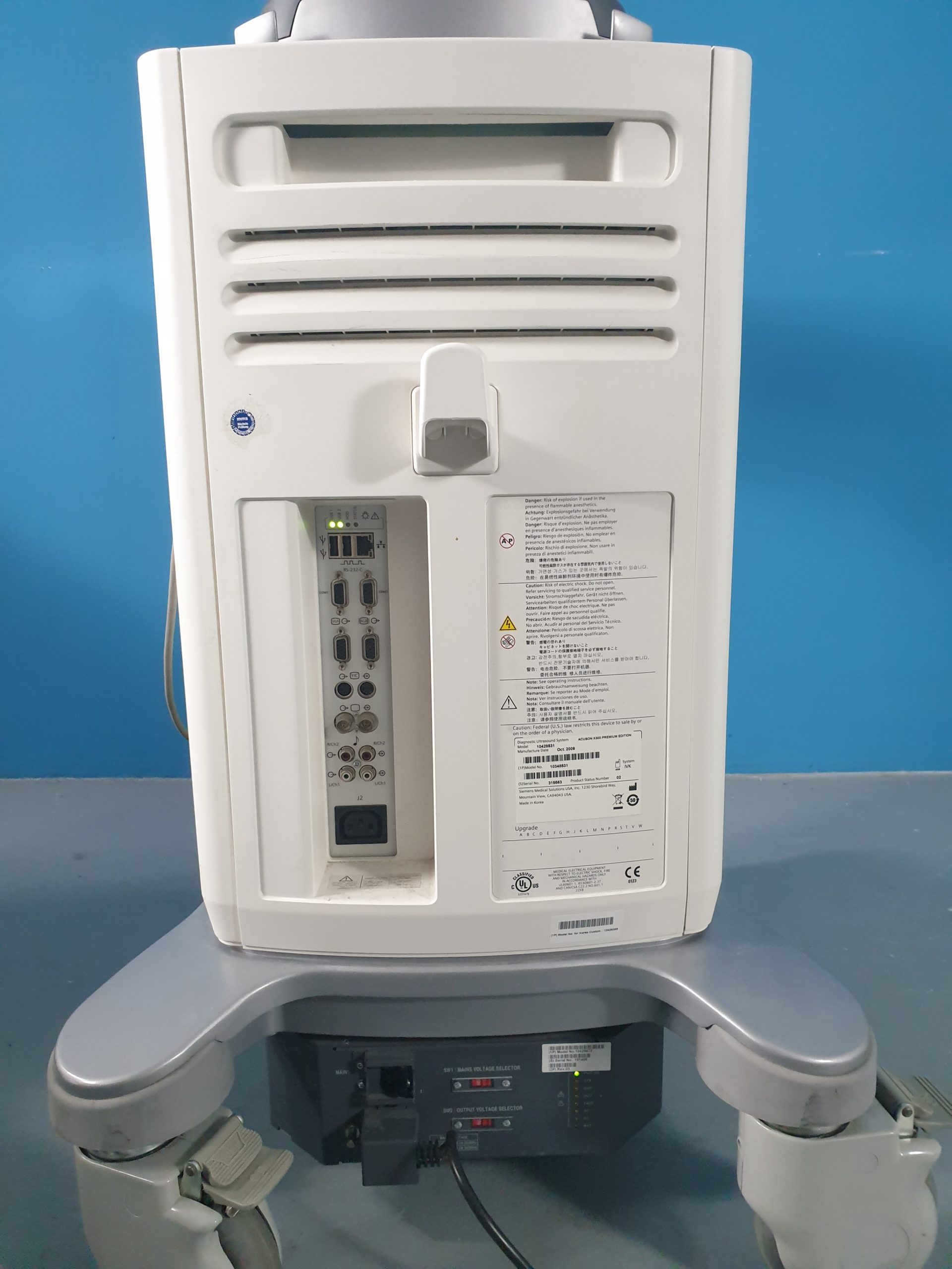 SIEMENS X300 // X 300 CH5-2 + VF10-5 Sonden – Konex & Linear thumbnail 6