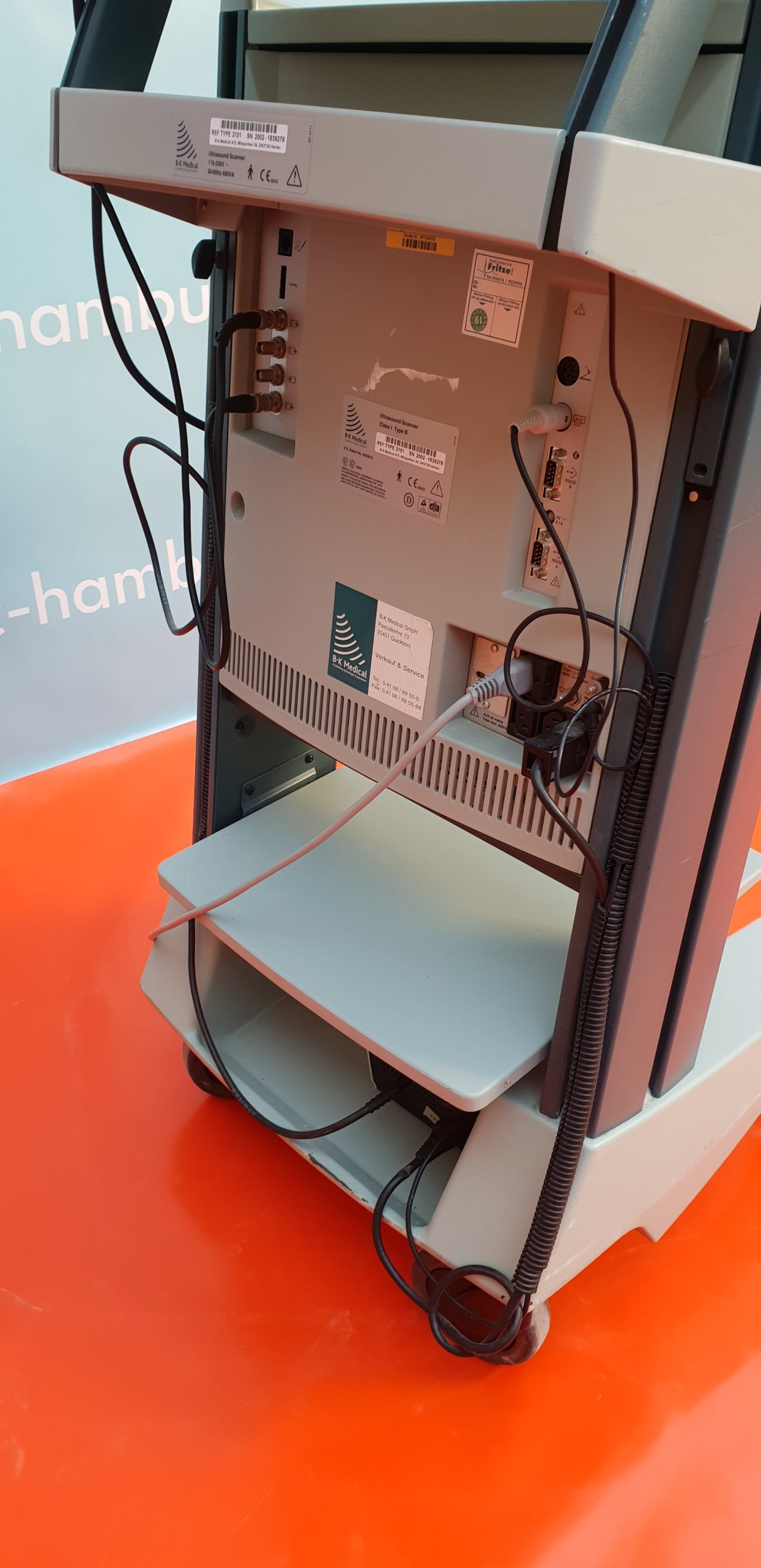 BK Medical 2101 Falcon Ultrasound mit Konvex und Printer thumbnail 3