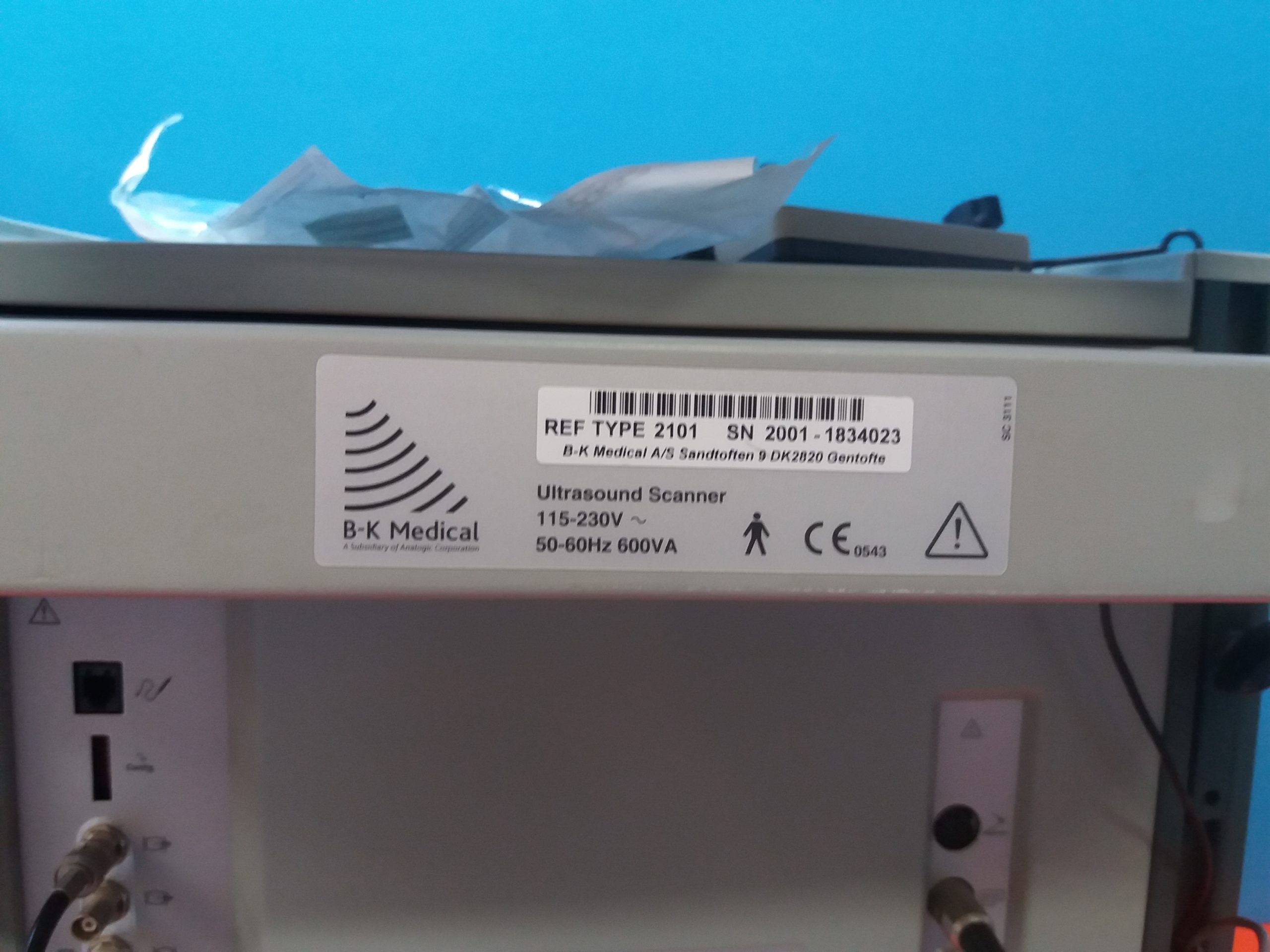 BK Medical 2101 Falcon Ultrasound mit Konvex, Linear und Printer thumbnail 7