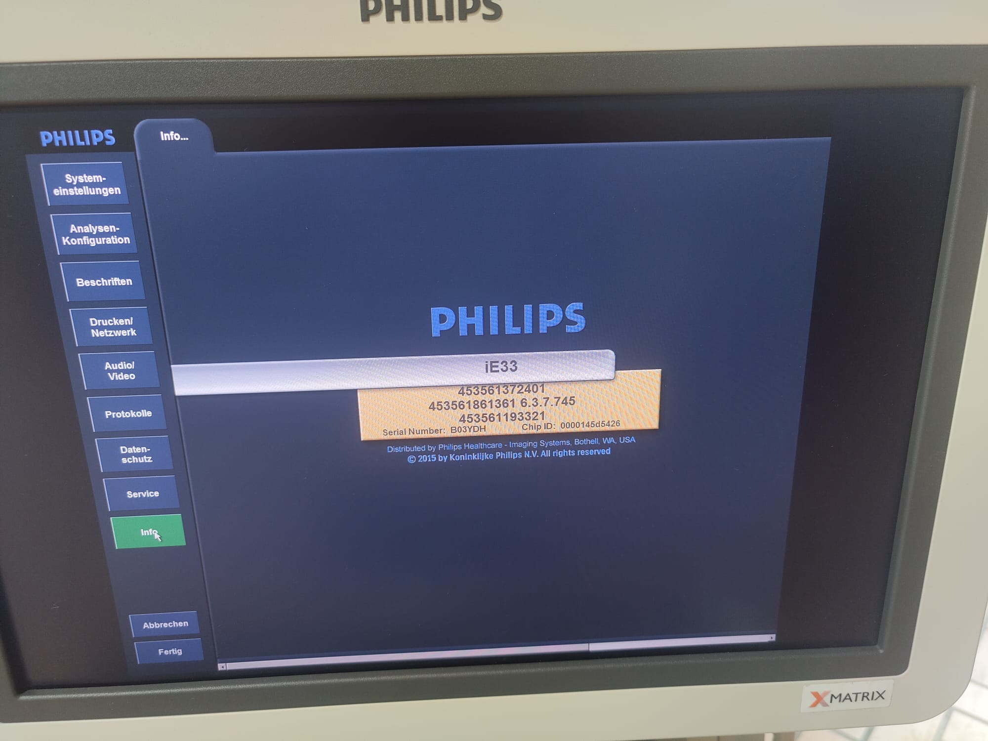 PHILIPS IE33 + X5-1 + X7-2t + L11-3 + C5-1 + DOM 2011 Vollausgestattet with Report S.W: 6.3.7.745 thumbnail 15