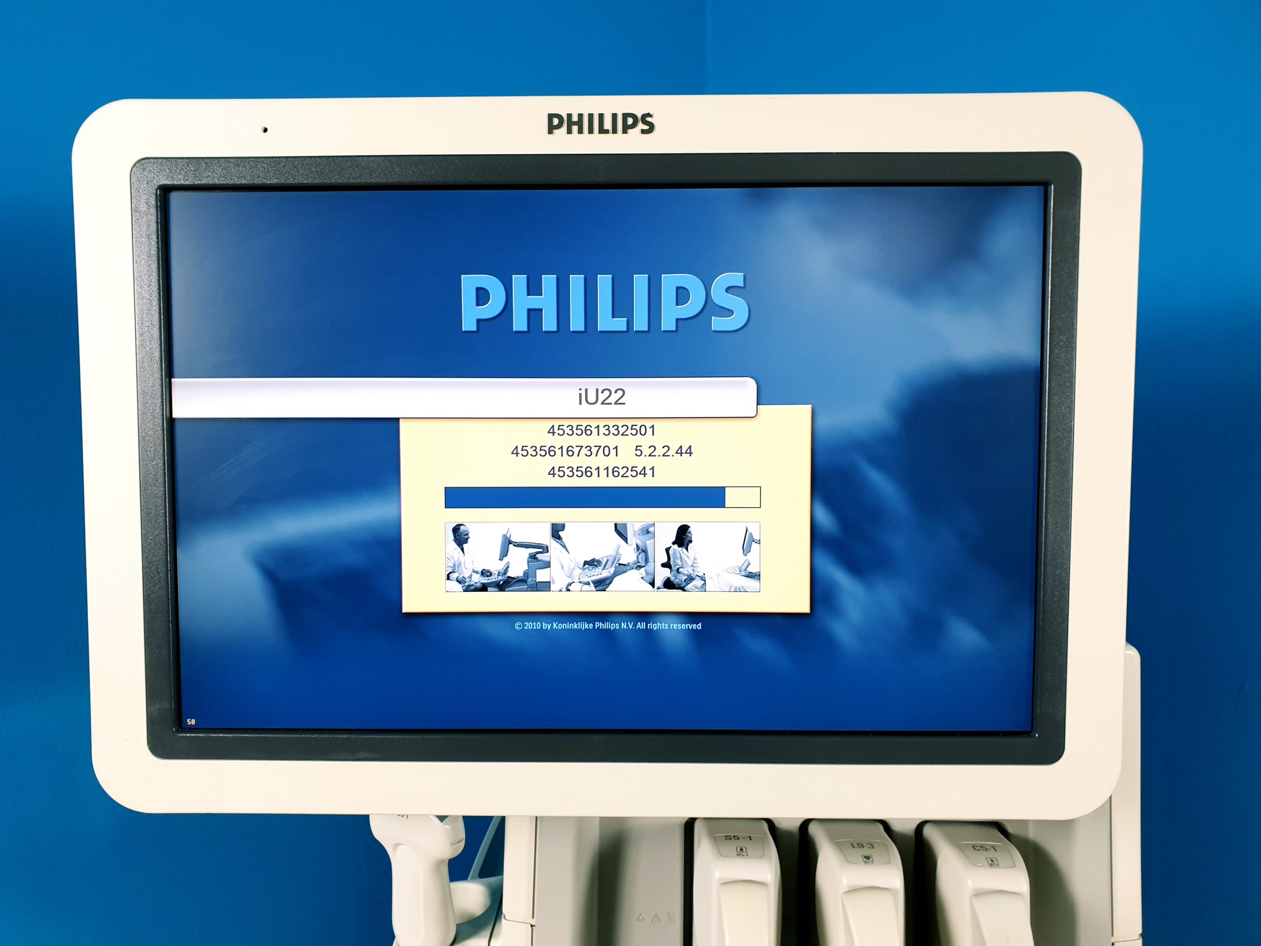 PHILIPS IU22 Ultraschallgerät mit 3 Kardiomaschine SW5.2.2.44 thumbnail 2