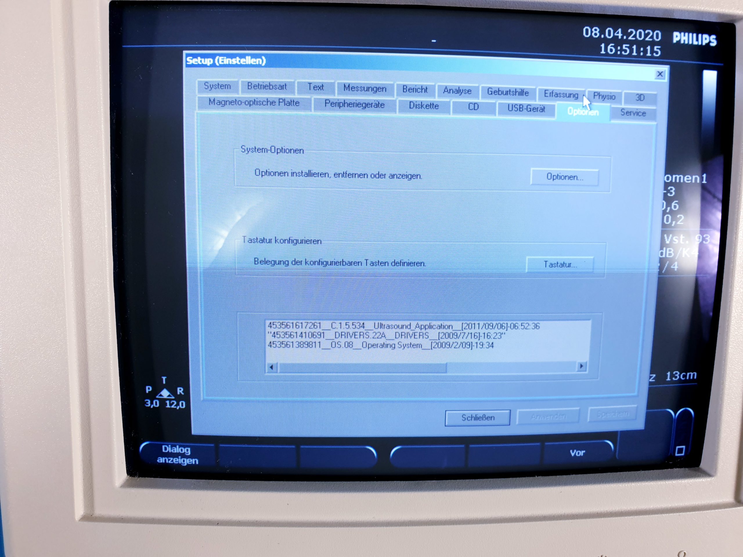 Philips EnVisor mit Konvex und Linear-Sonde Doppler, DOM 2004 thumbnail 9