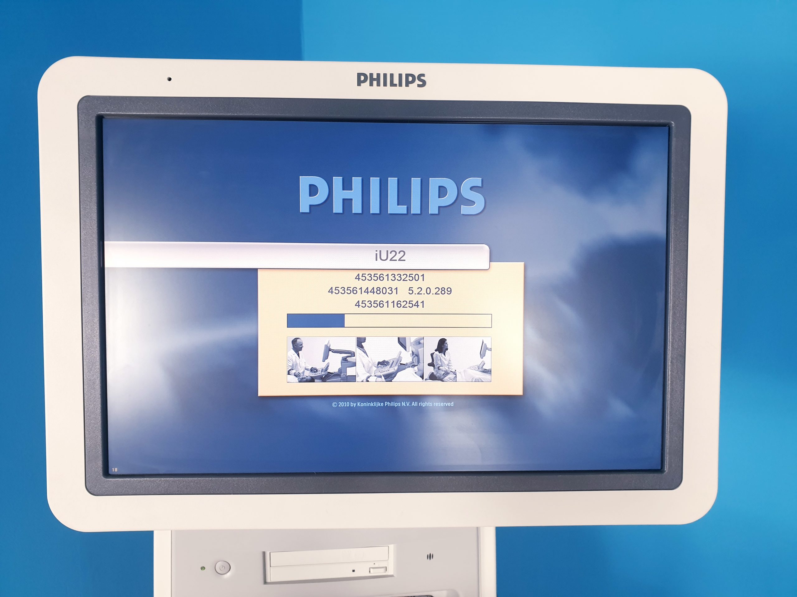 Philips IU22 Doppler // Farbdoppler Ultraschallgerät mit Konvex und Endovaginal DOM2010 thumbnail 4
