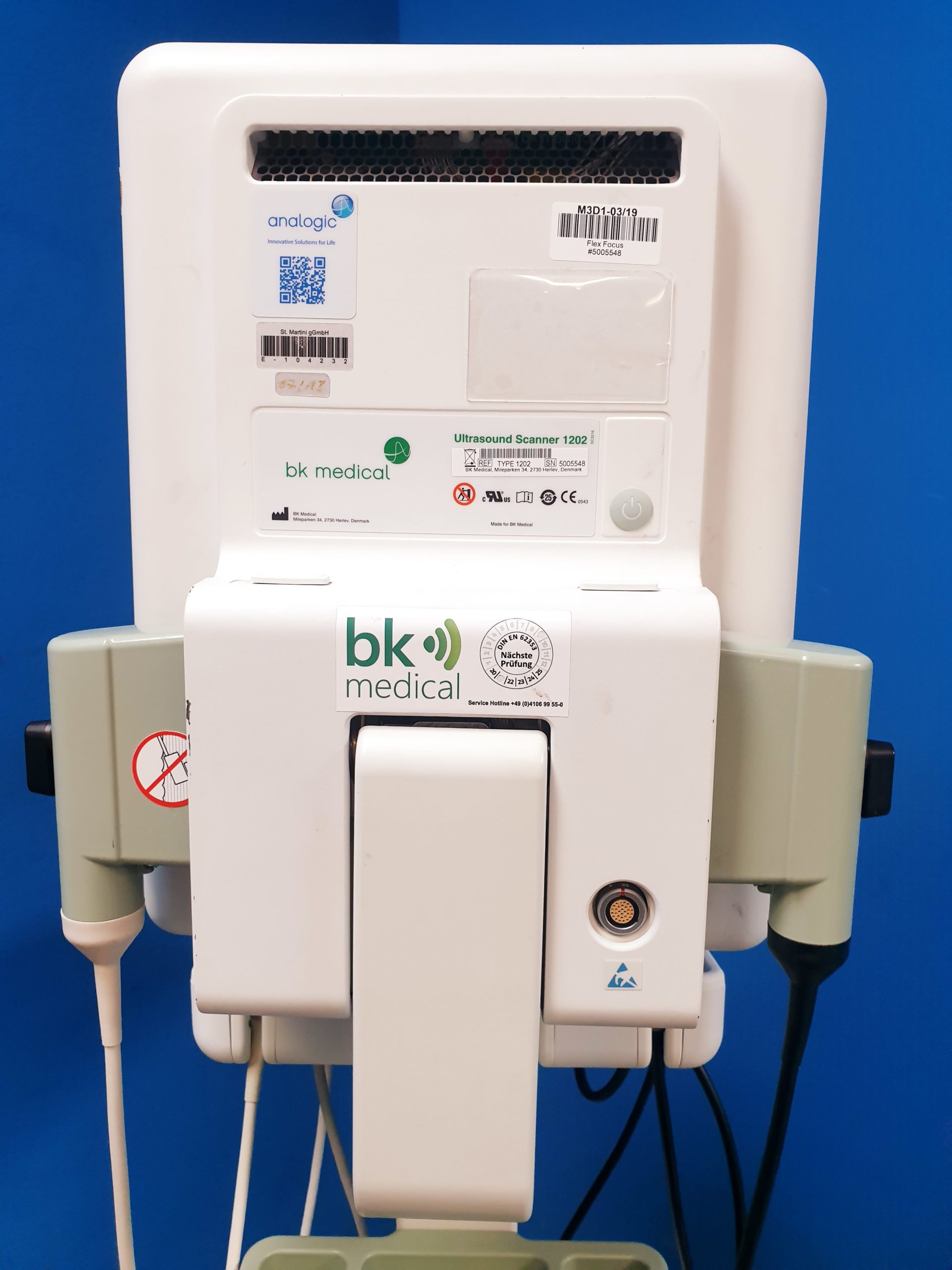 BK B&K Flex Focus 500 Ultrasound Scanner 1202 + 8830 + 8811 – 8000 – E8900 thumbnail 13