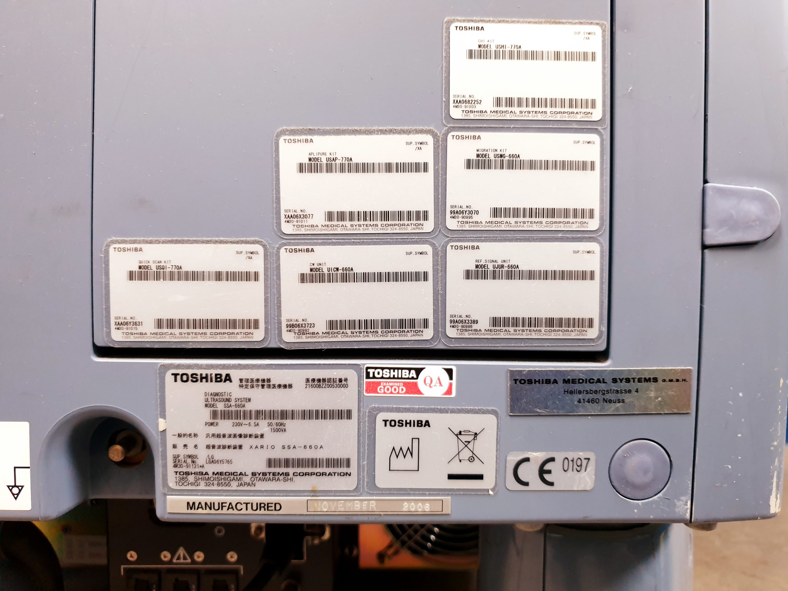 Toshiba Xario SSA-660A 12L5 + PST-30BT + 6C1 thumbnail 14