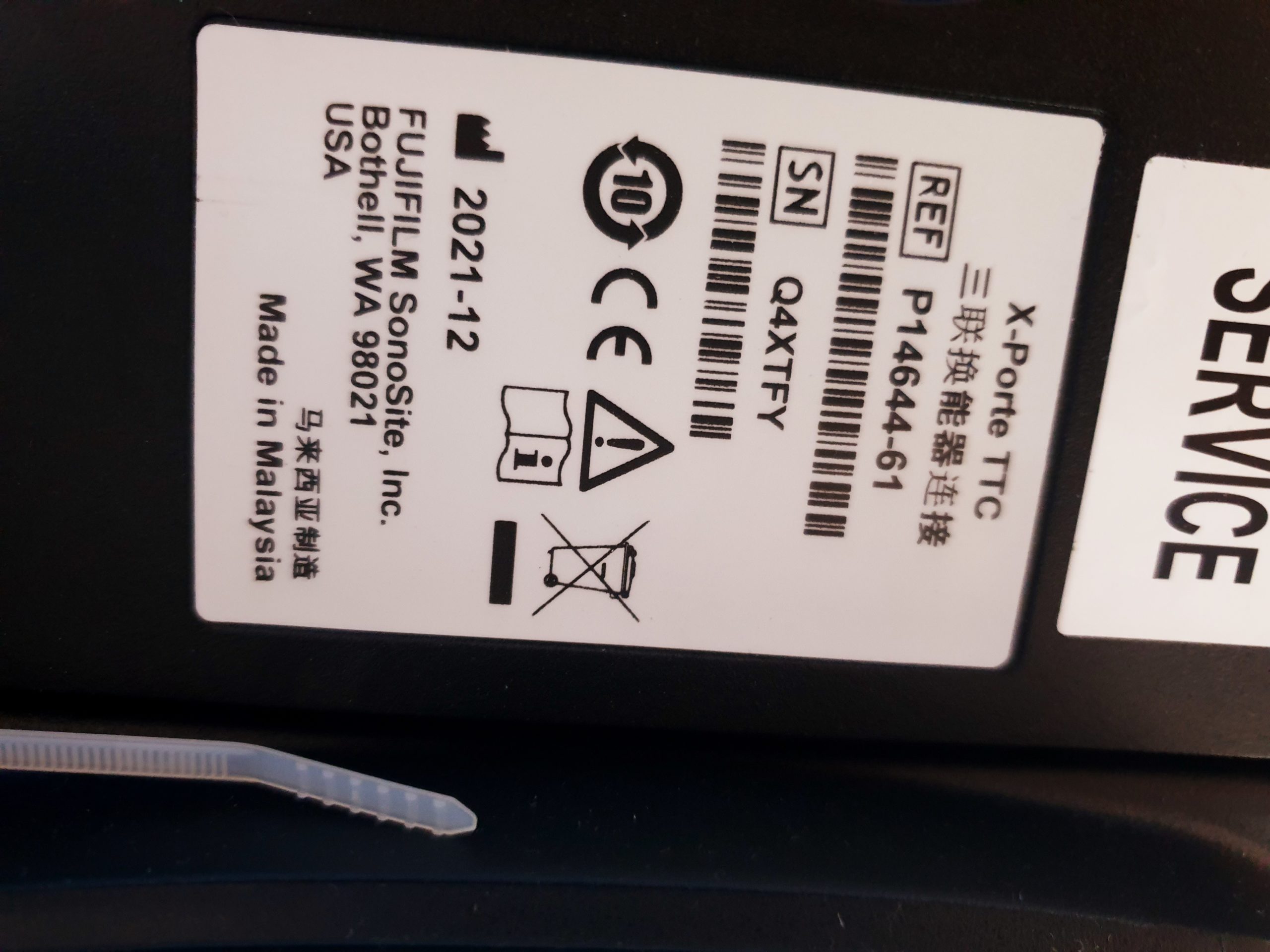 Fuji Sonosite X Porte Ultraschall + HFL38xp + C60xp + P21xp thumbnail 27