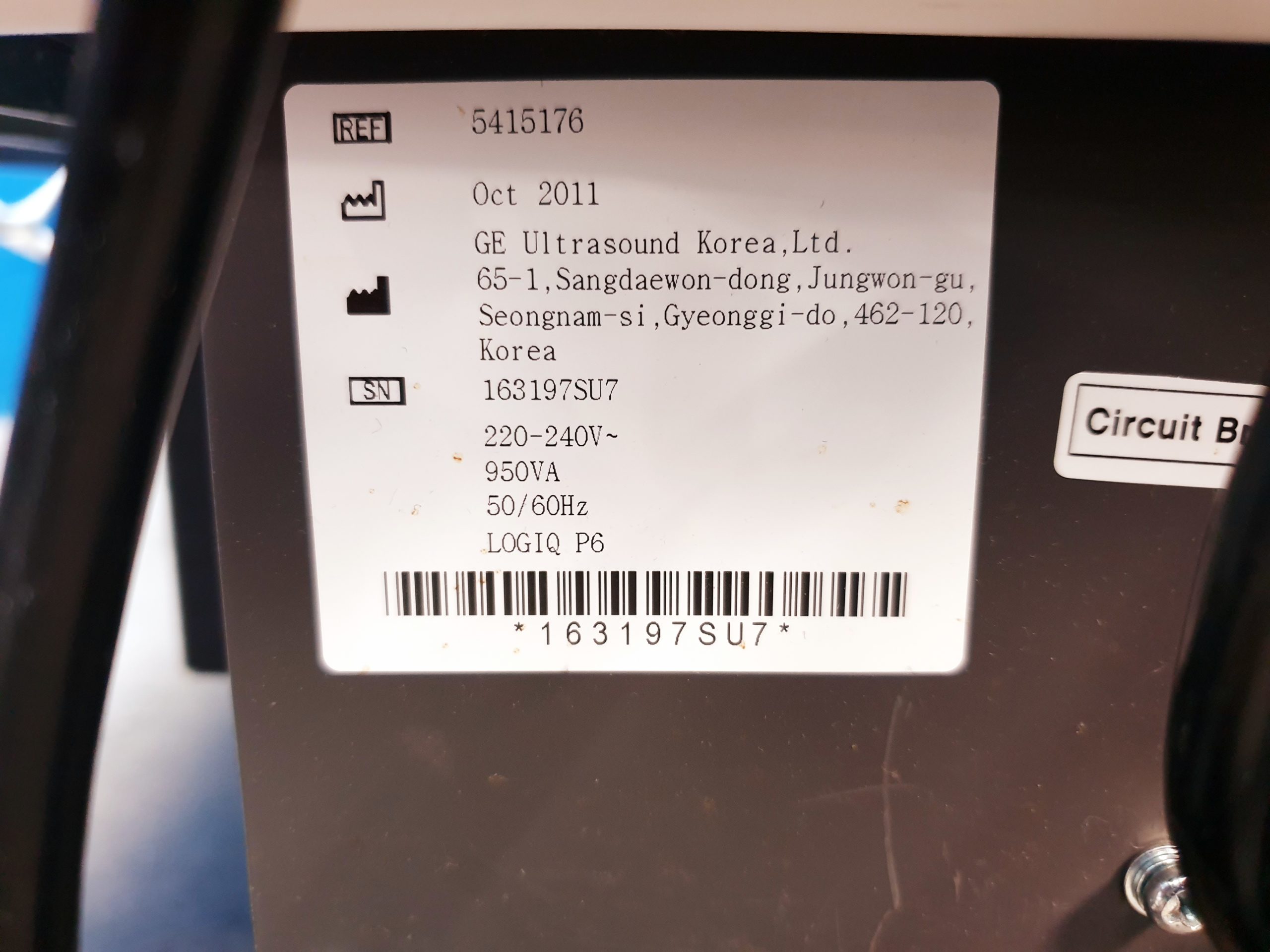 GE LOGIQ P6 Pro +4C+9L + 3S – DOM 2011 thumbnail 26