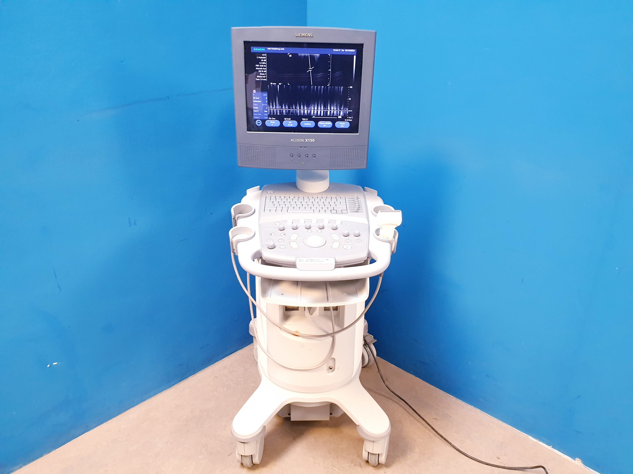 Siemens Acuson X150 + L9-5 Linear — image 1 of 16
