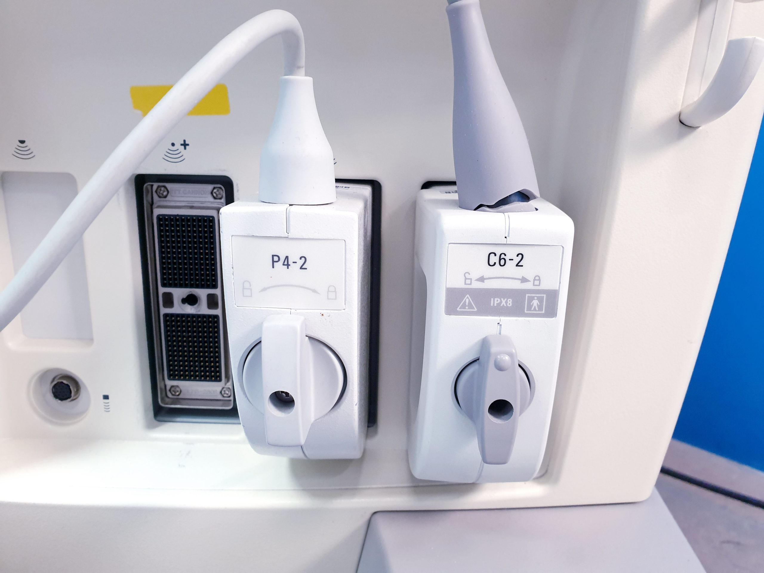 Siemens G50 + P4-2 Echossonde + C6-2 Konvex Sonde + Printer P91 Farbdoppler thumbnail 4