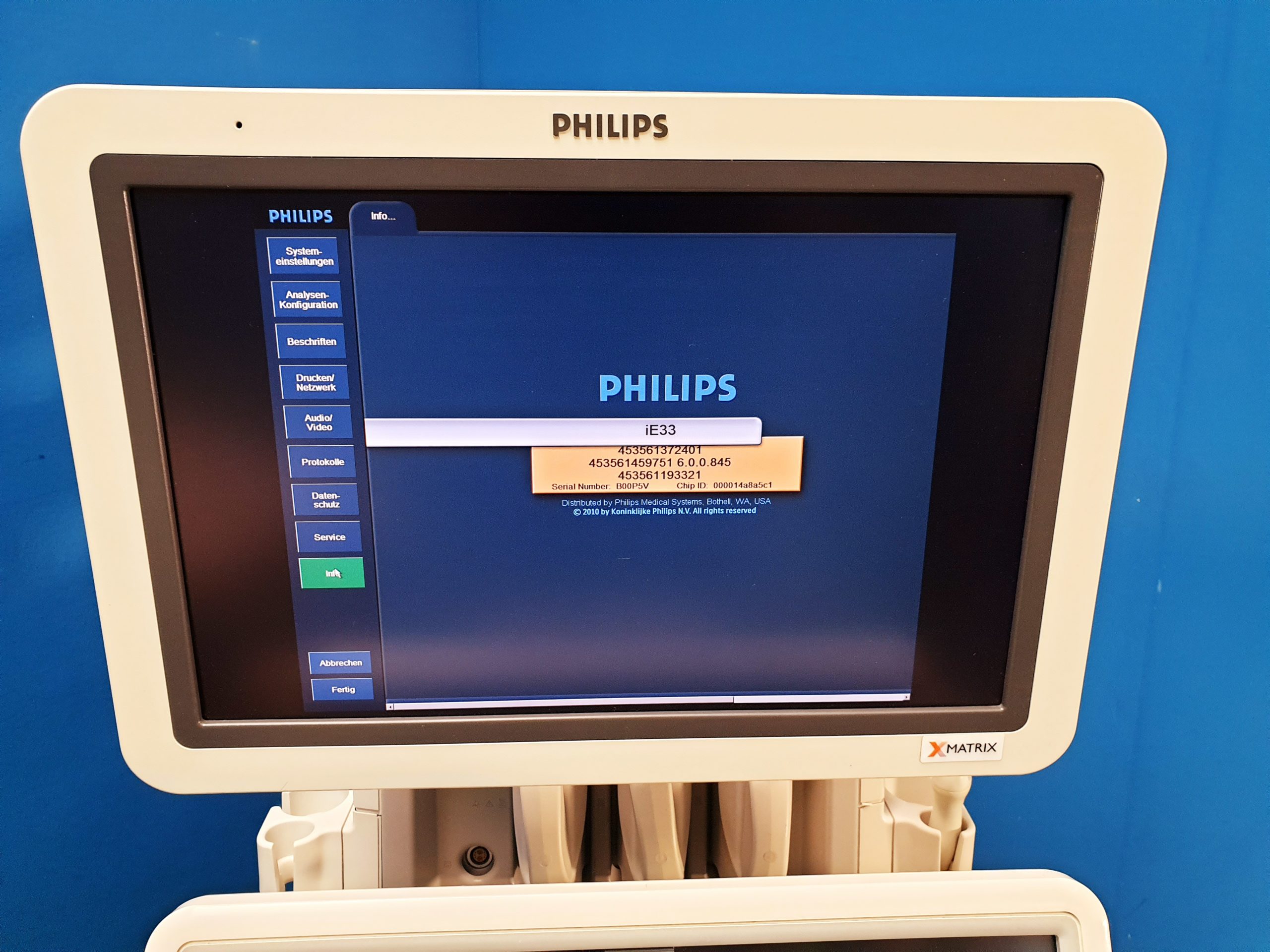 Philips Kardiomaschine IE33 + C5-1 + L9-3 + S5-1 DOM 2011 Vollausgestattet thumbnail 17