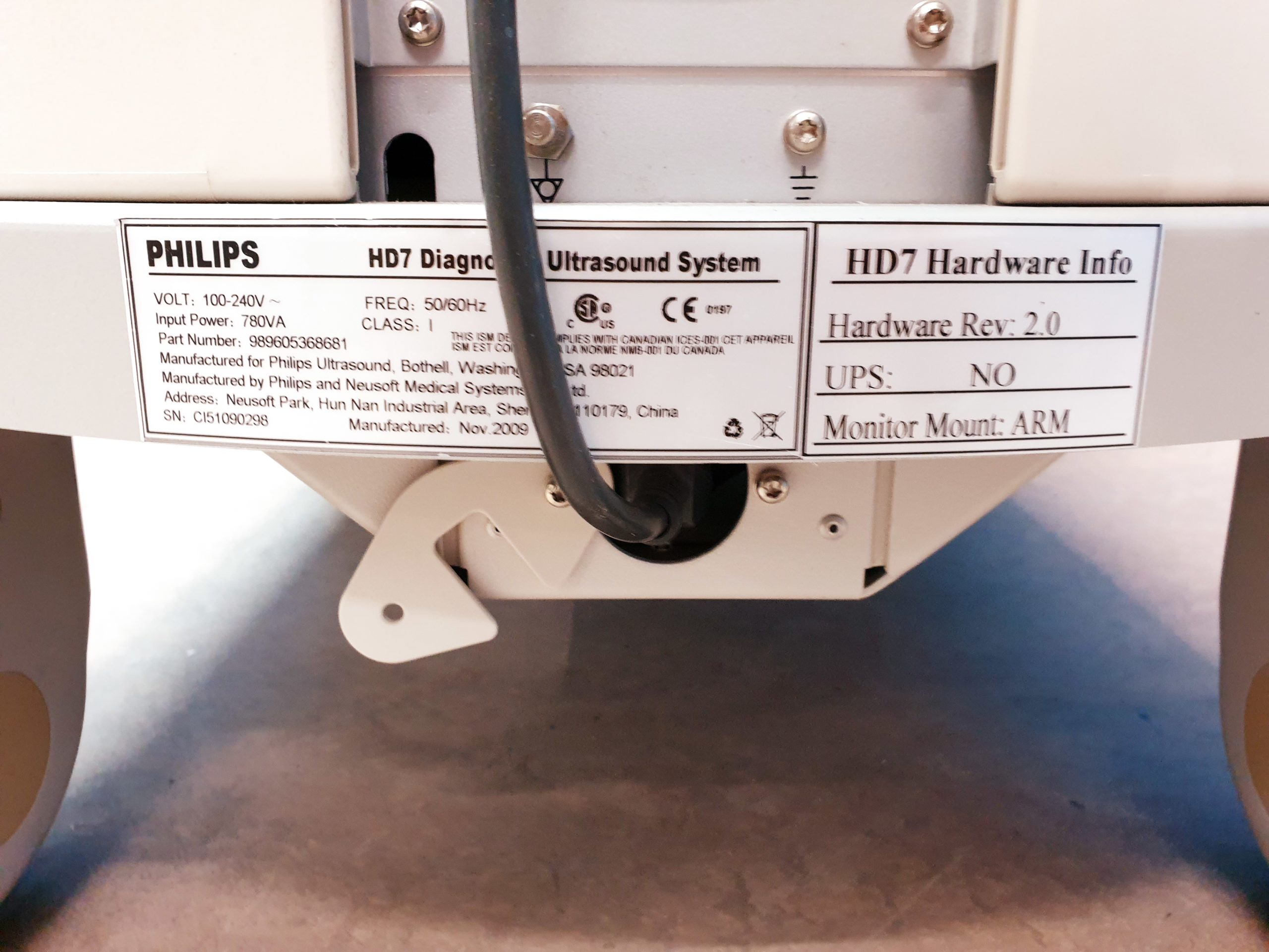 Philips HD7 XE Ultraschallgerät – DEFEKT thumbnail 8