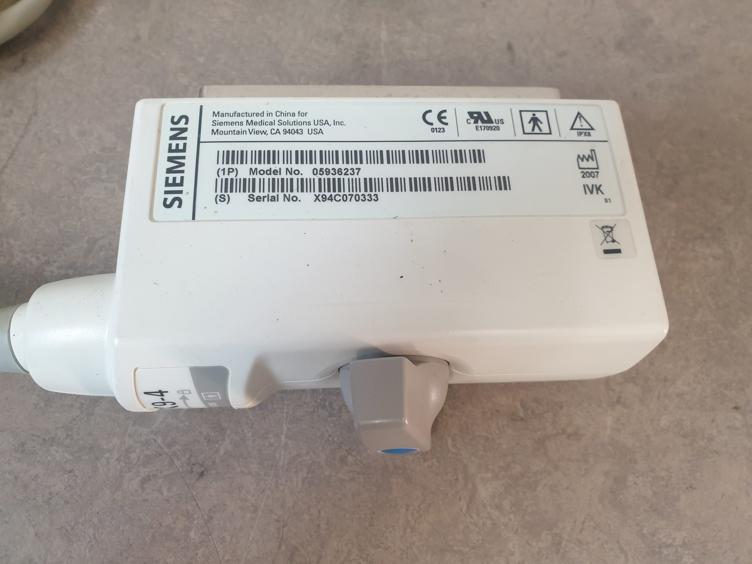 Siemens Ultraschall VFX9-4 VFX9 4 – Lineare Sonde thumbnail 4