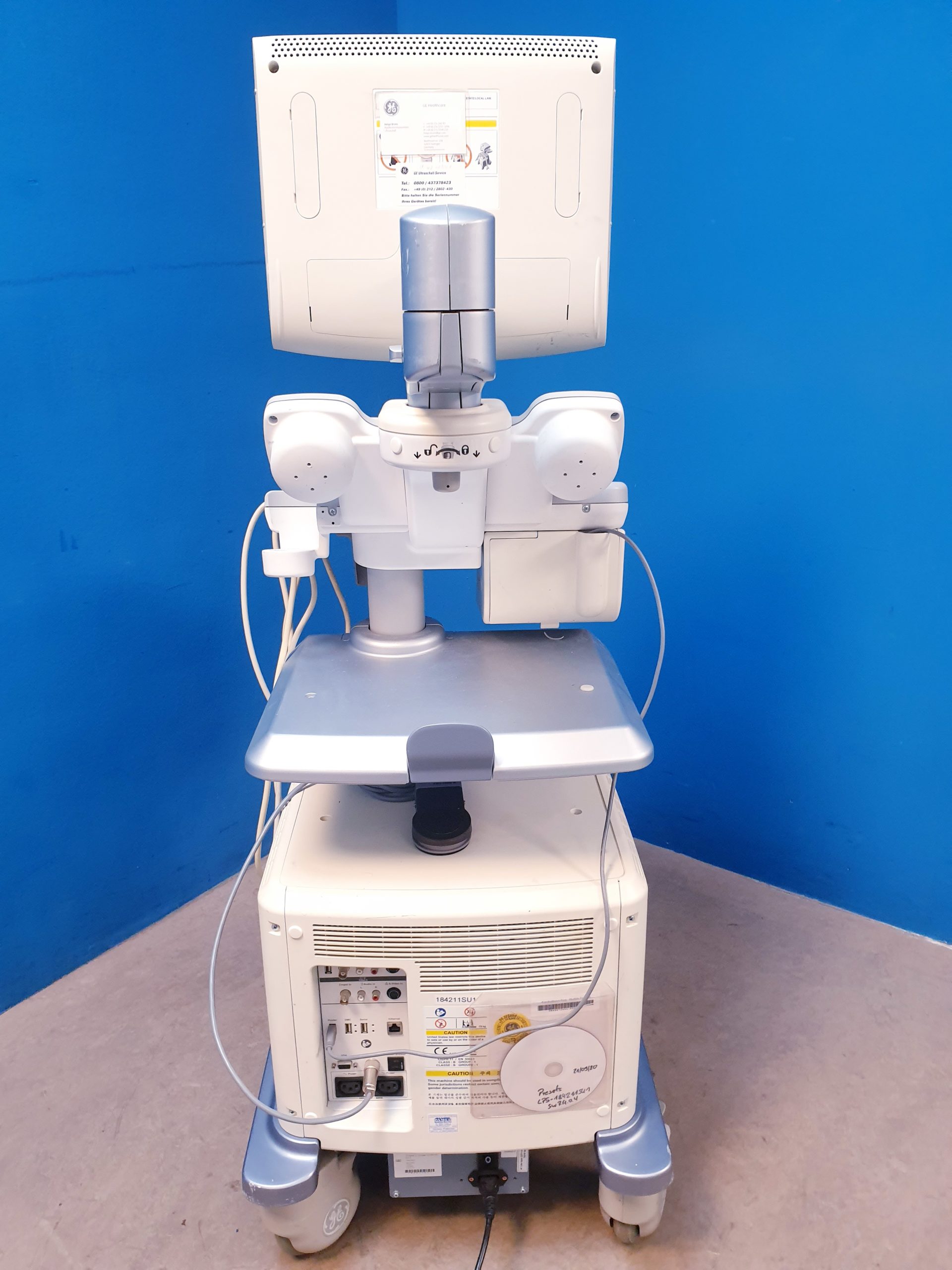 GE Logiq P5 + 11L Linear + 7S Kardio – Echo Farbdoppler Dom 2012 thumbnail 21
