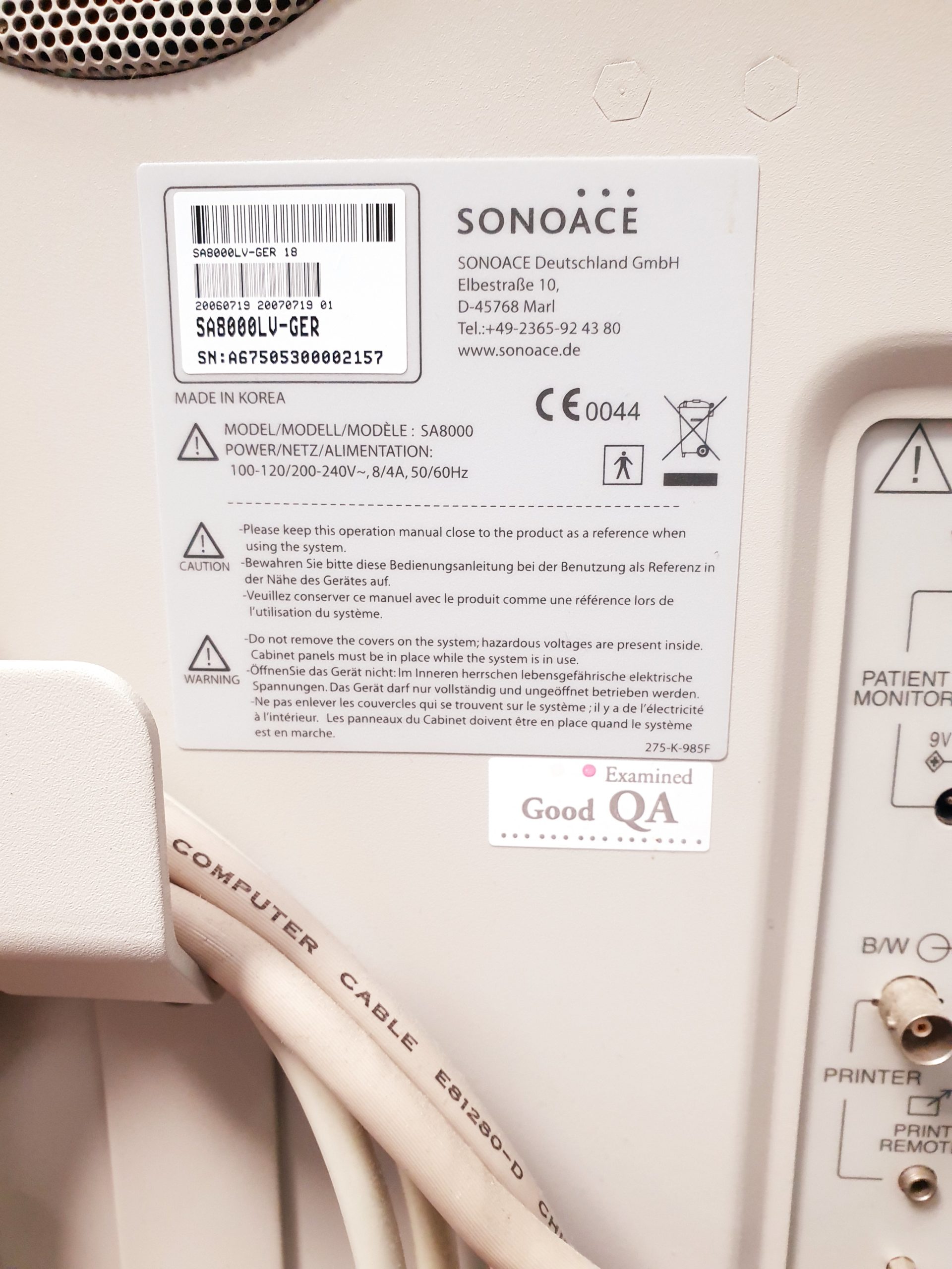 SonoAce SA-8000 – 3D4-7EK + EC4-9 + HL5-9ED thumbnail 17