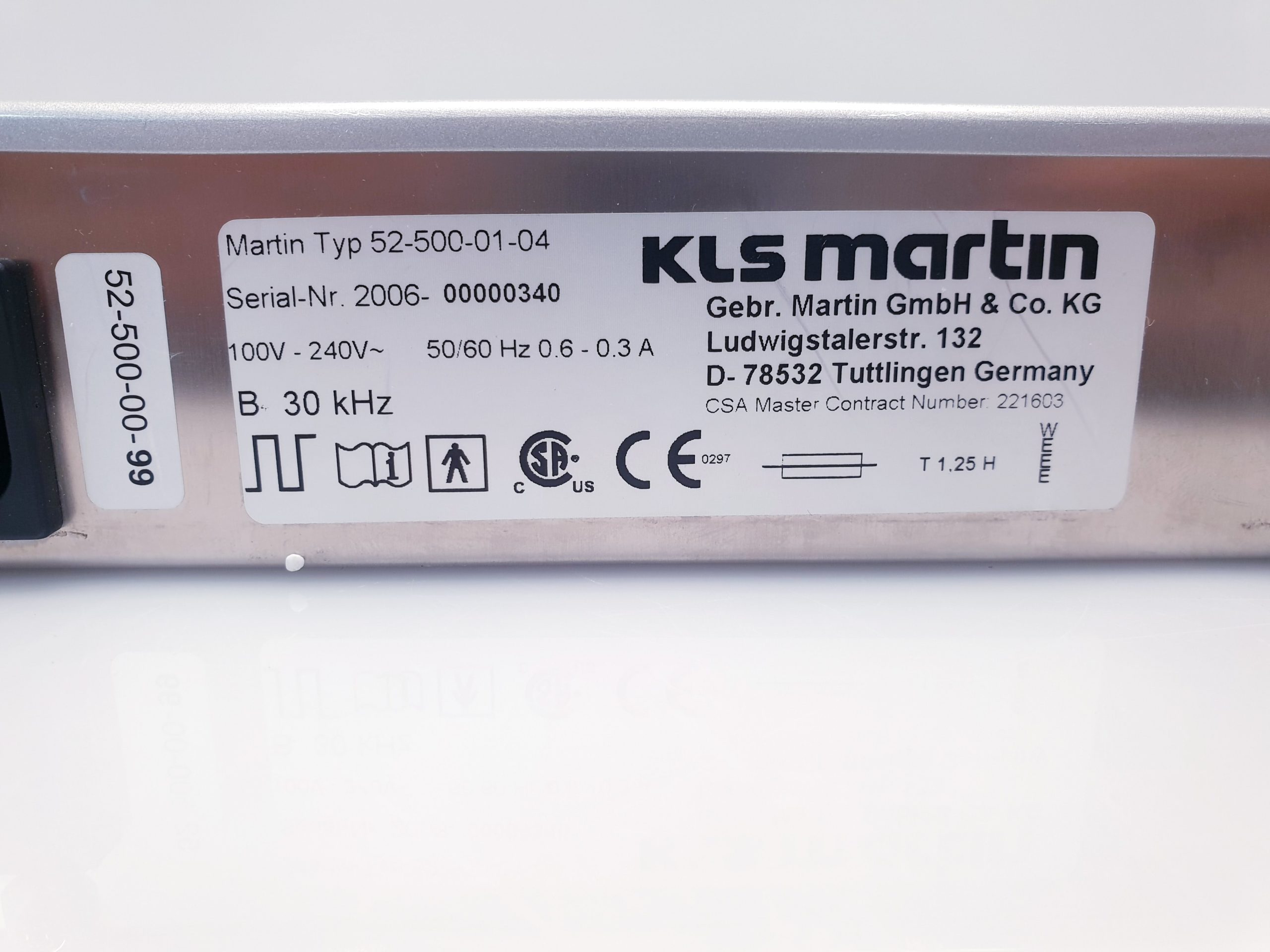 KLS Martin Sonic Weld Rx Typ 52-500-01-04 thumbnail 14