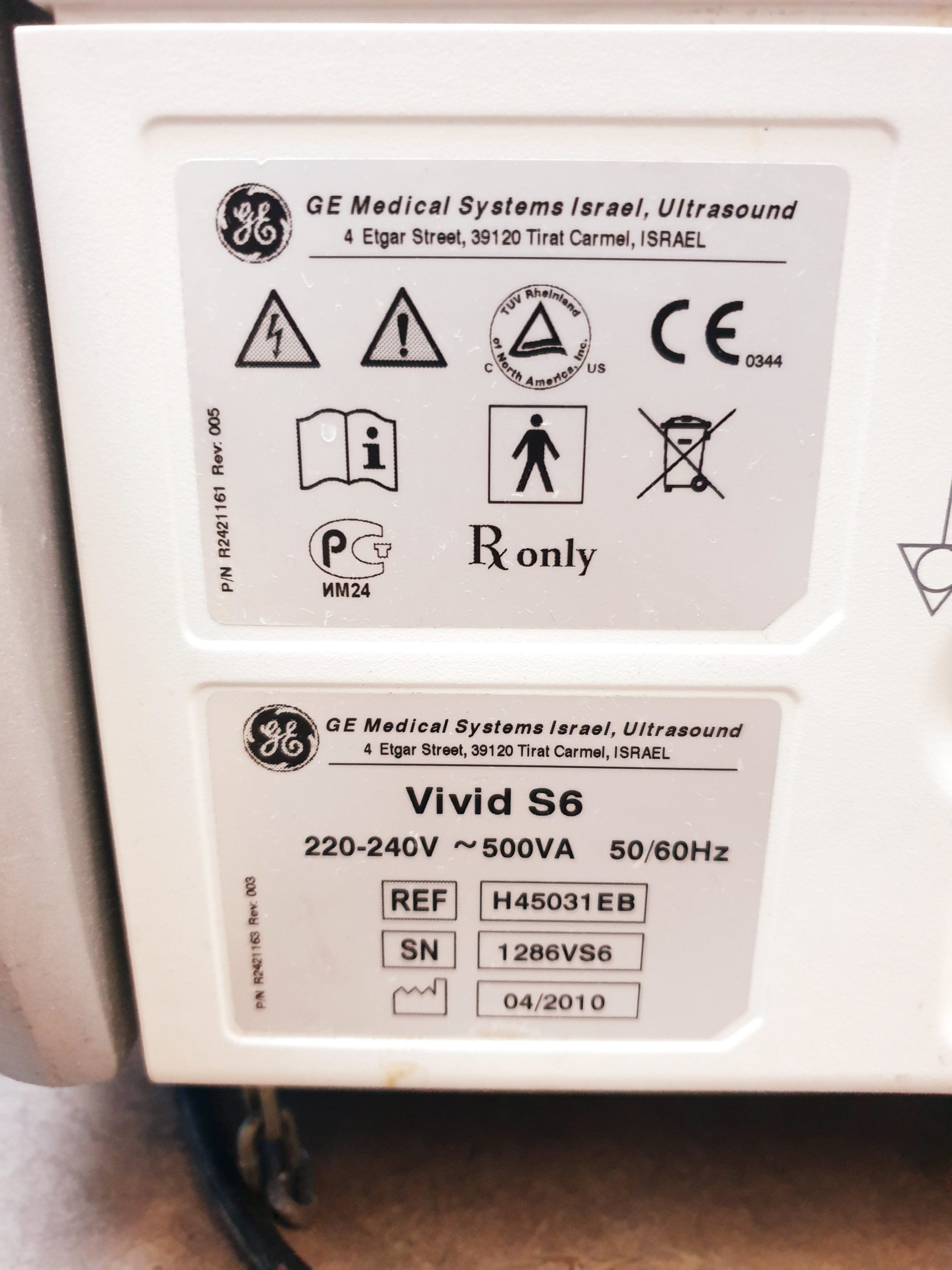Ge Vivid S6 + M4S-RS + 4C-RS + 12L-RS thumbnail 31