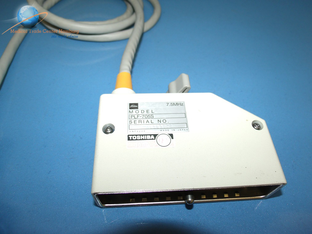 Toshiba PLF-705S LINEAR Ultrasound Probe/Transducer — image 1 of 2