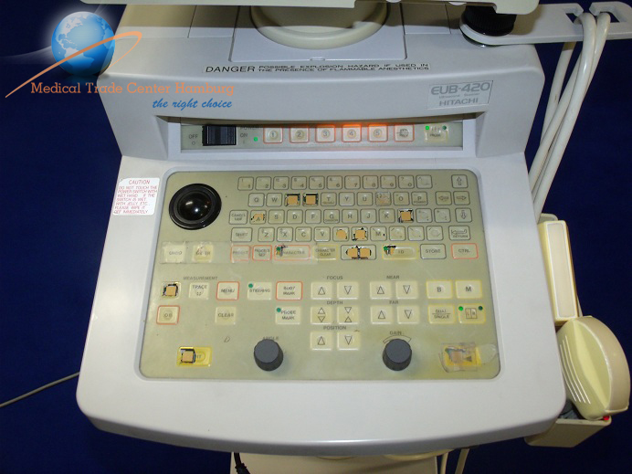 Hitachi EUB-420 Ultraschall Gerät inkl. 02 Sonden ( Linear & Konvex ) — image 1 of 1