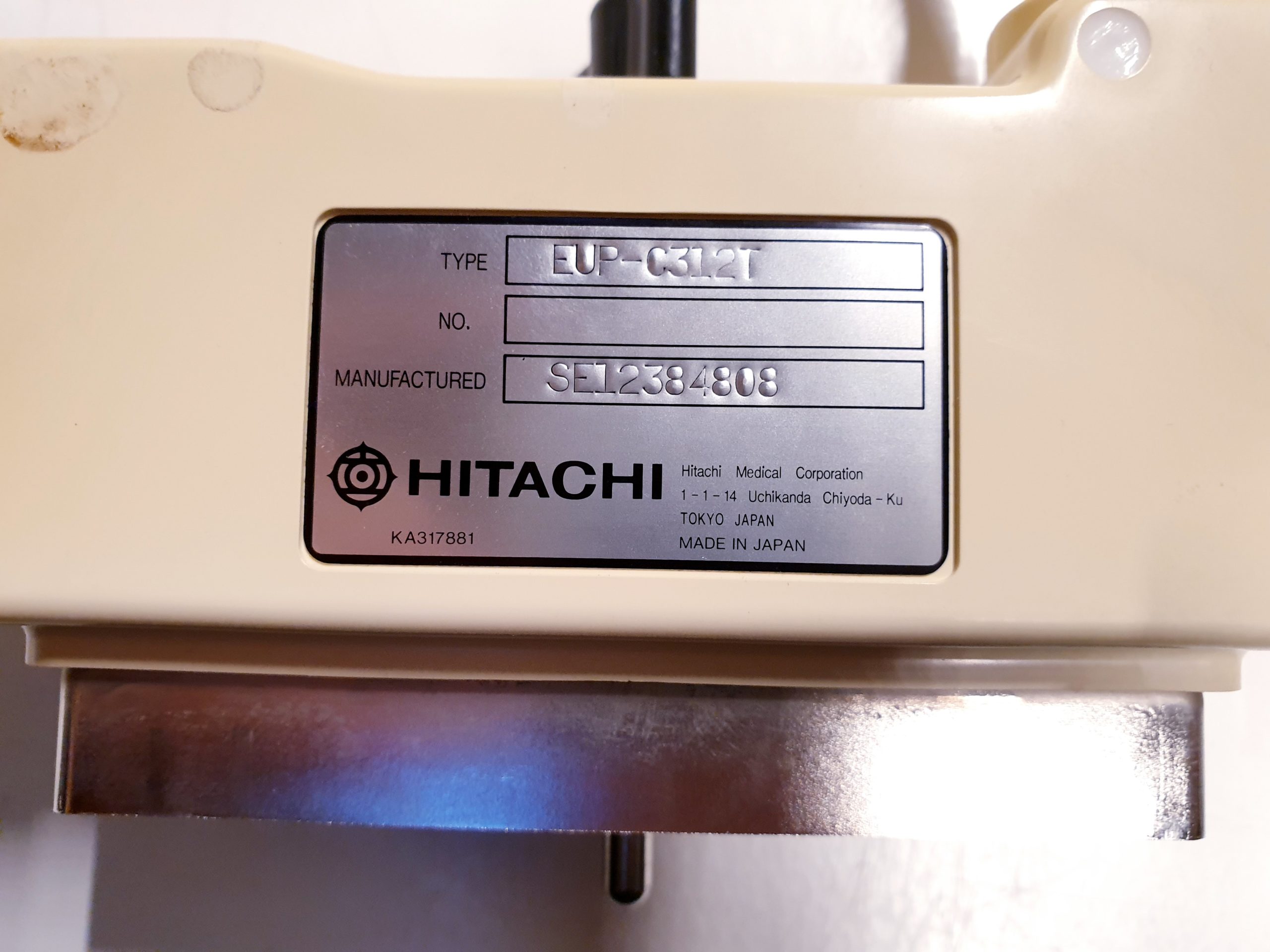 Hitachi EUP-C312T Ultraschallsonde Mikro Konvex Sonde thumbnail 10