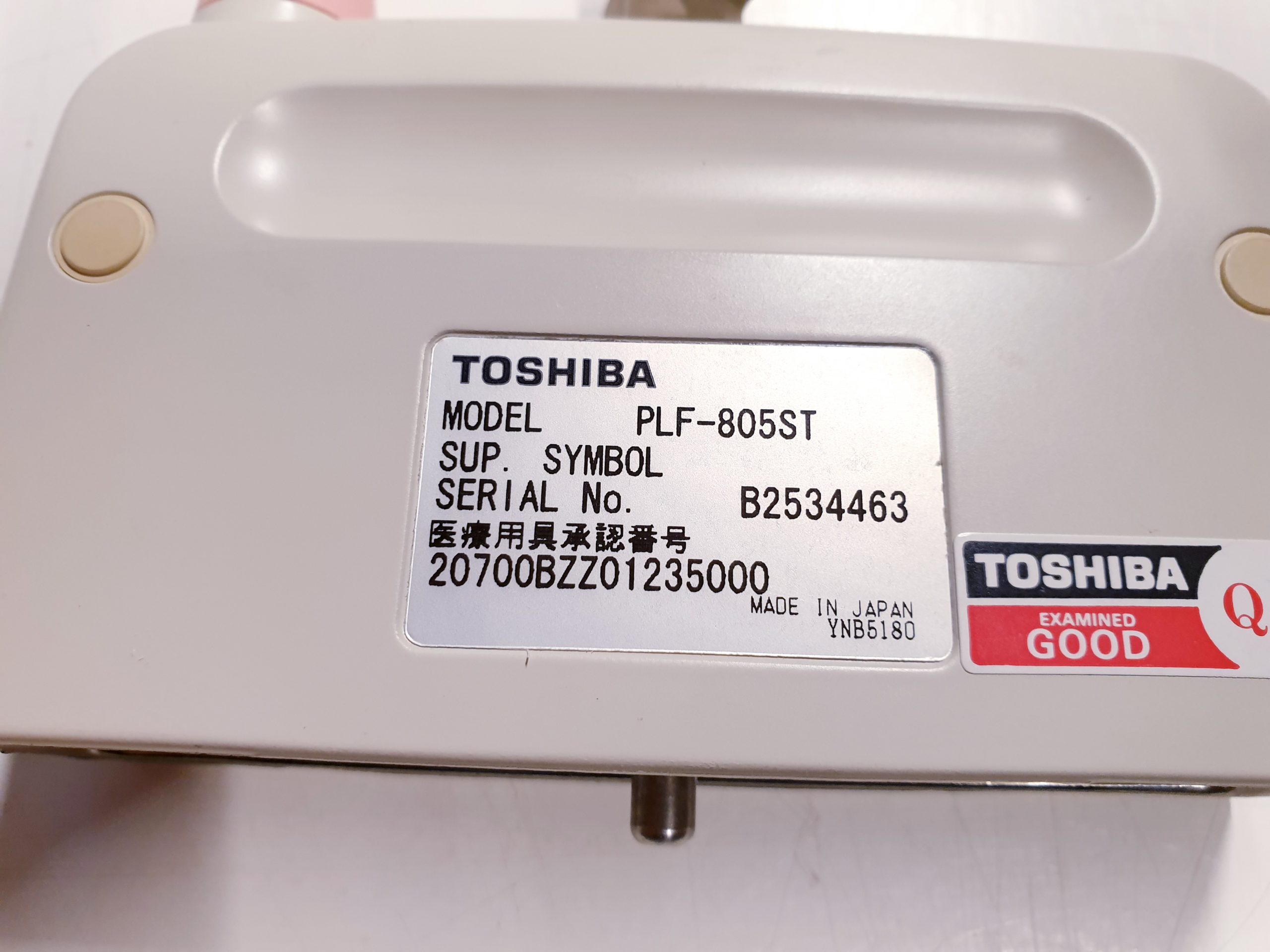 Toshiba Model PLF-805ST Ultraschallsonde Linear Sonde thumbnail 7