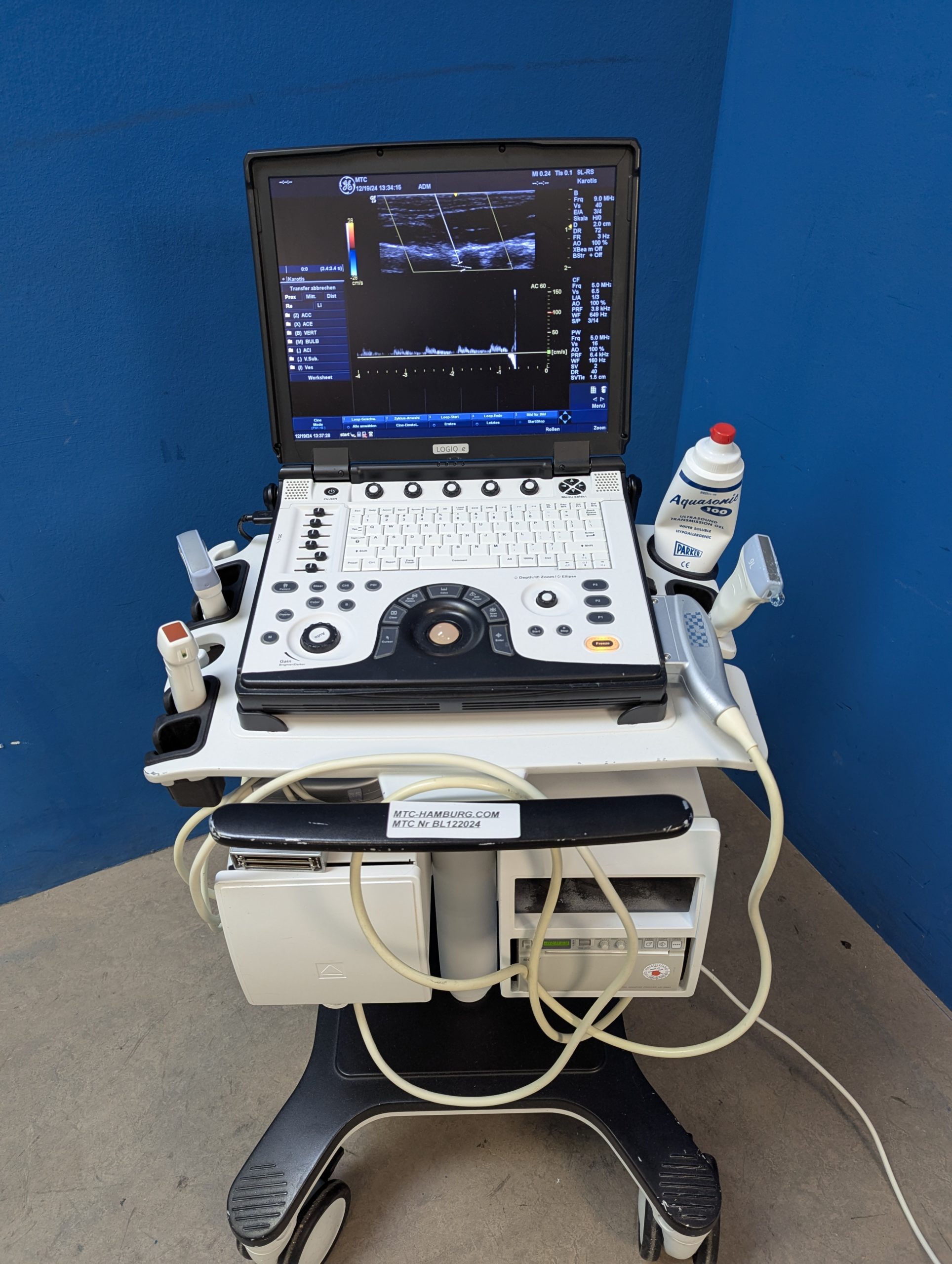 GE LOGIQ E R7 – BT12 + 9L Linear + 3S Echo+ 4C Konvex DOM 2013 BL122024 — image 1 of 20