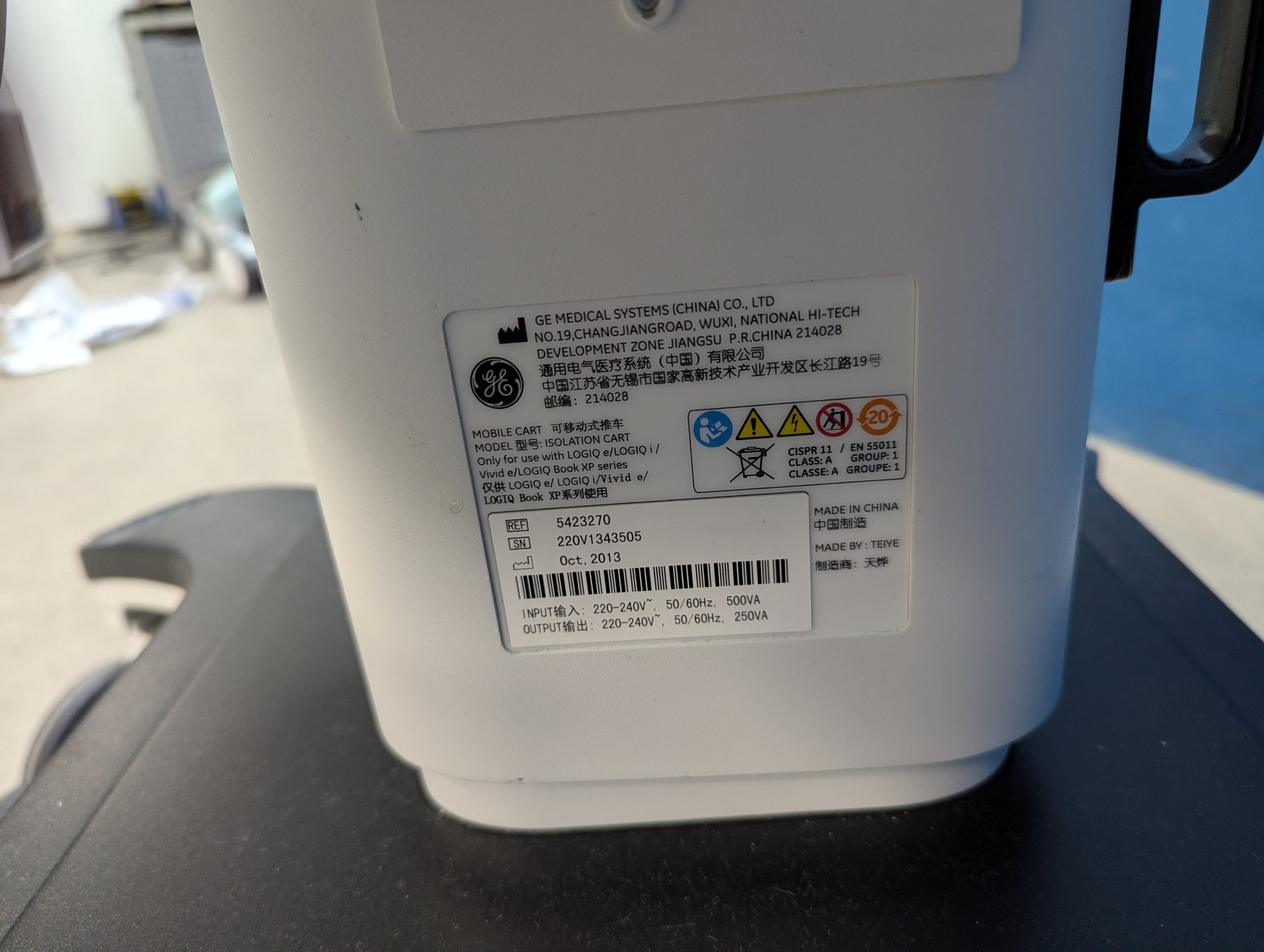 GE LOGIQ E R7 – BT12 + 9L Linear + 3S Echo+ 4C Konvex DOM 2013 BL122024 thumbnail 16