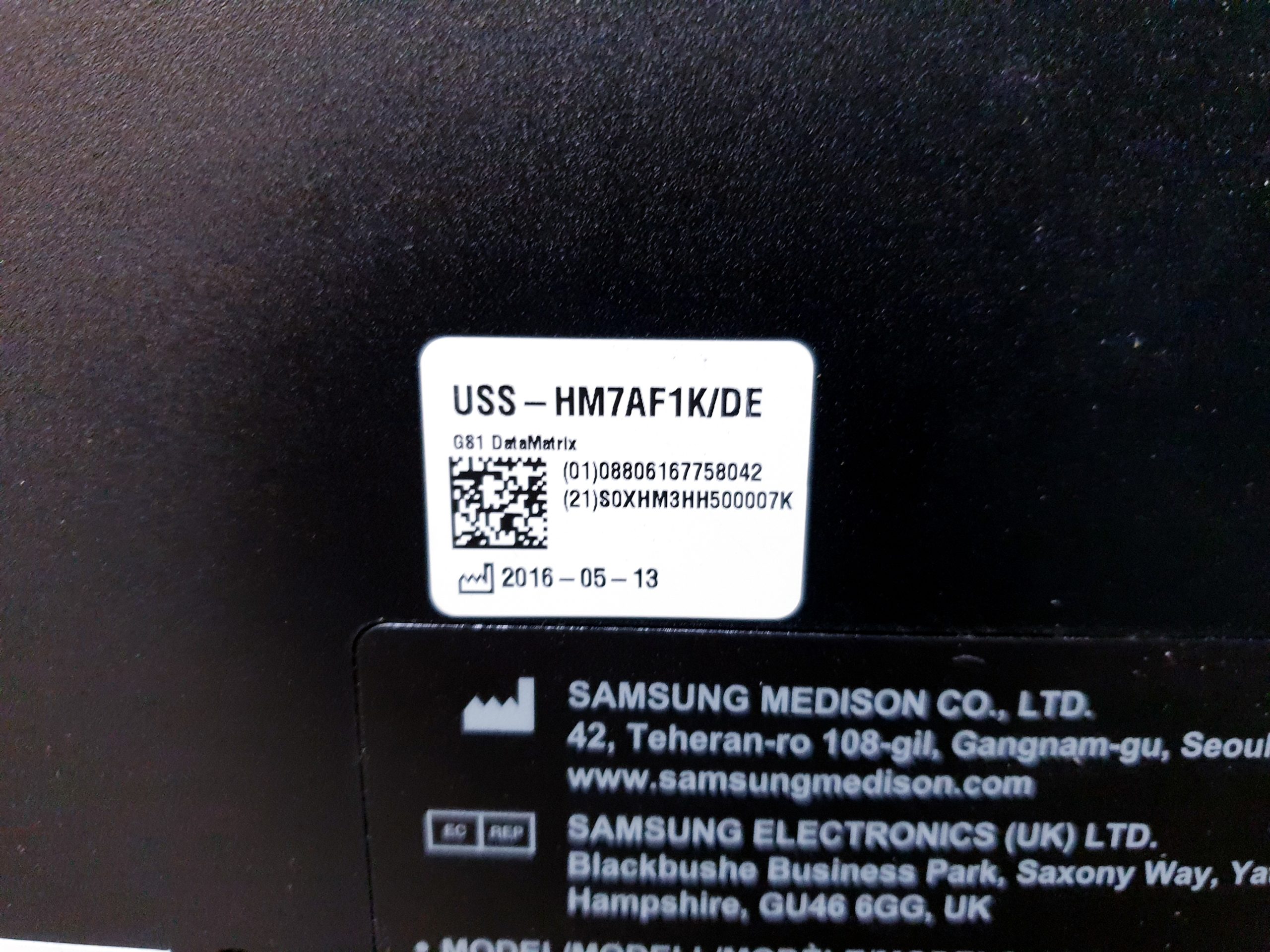 Samsung HM-70A Doppler +L5-13 Linear Sonde thumbnail 13