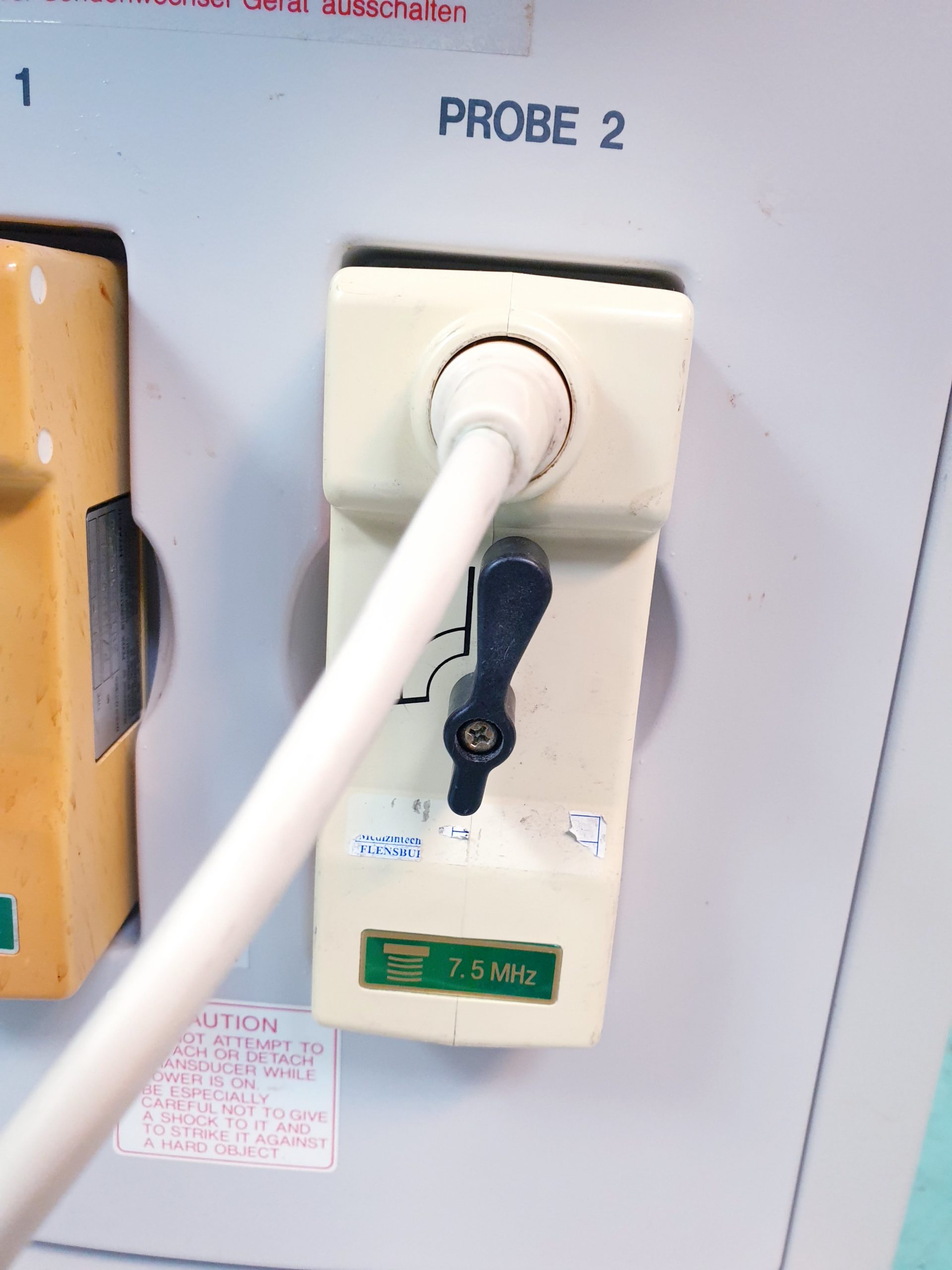 Hitachi EUP-L33ST Linear 7.5 – 5 MHz Schilddrüse Mamma Small Part thumbnail 2