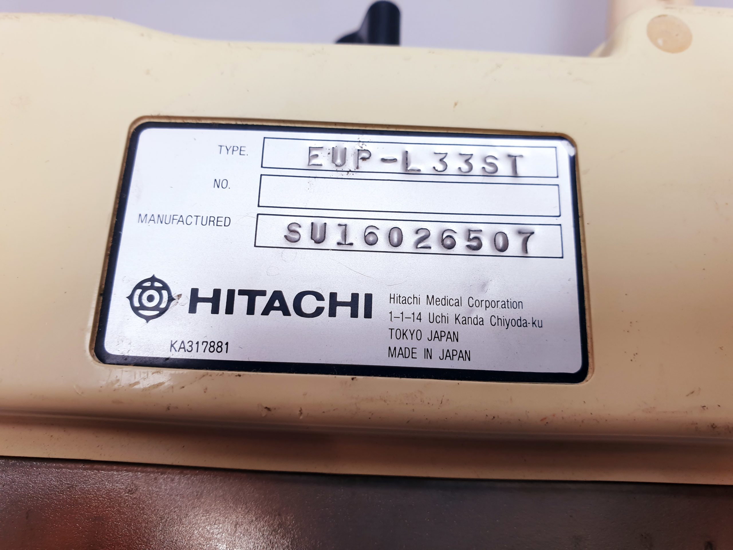 Hitachi EUP-L33ST Linear 7.5 – 5 MHz Schilddrüse Mamma Small Part thumbnail 8