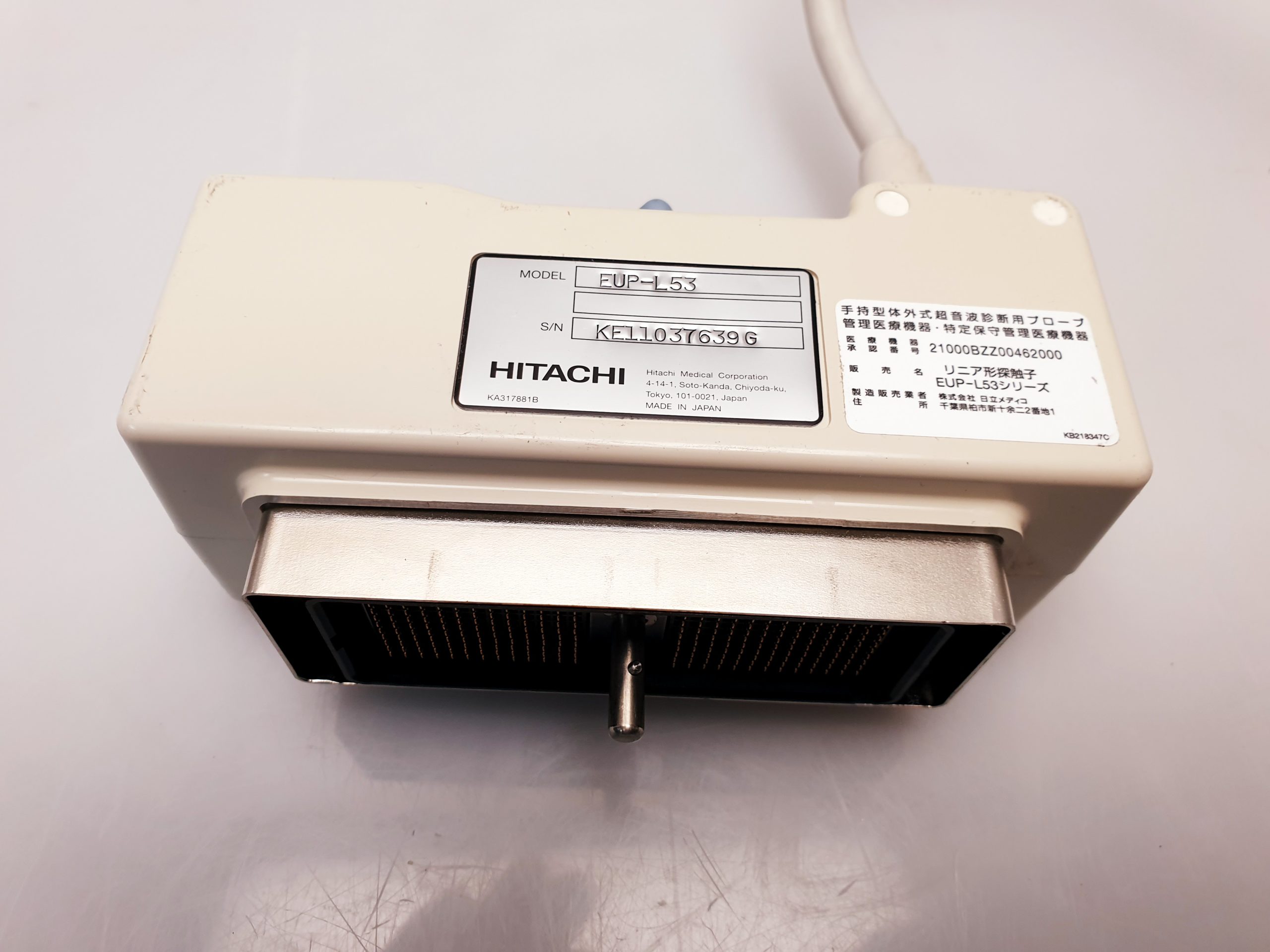 Hitachi EUP-L53 Ultrasound Probe thumbnail 8