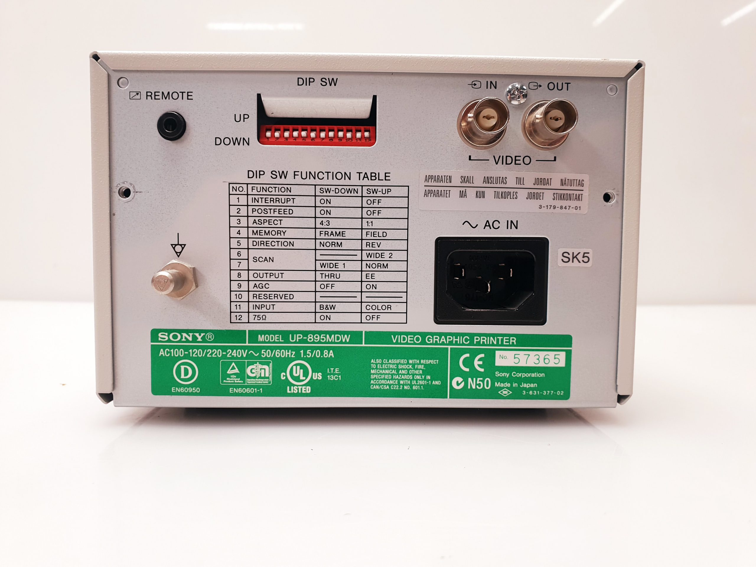 Sony UP-895MDW Printer für die Sonographie thumbnail 5