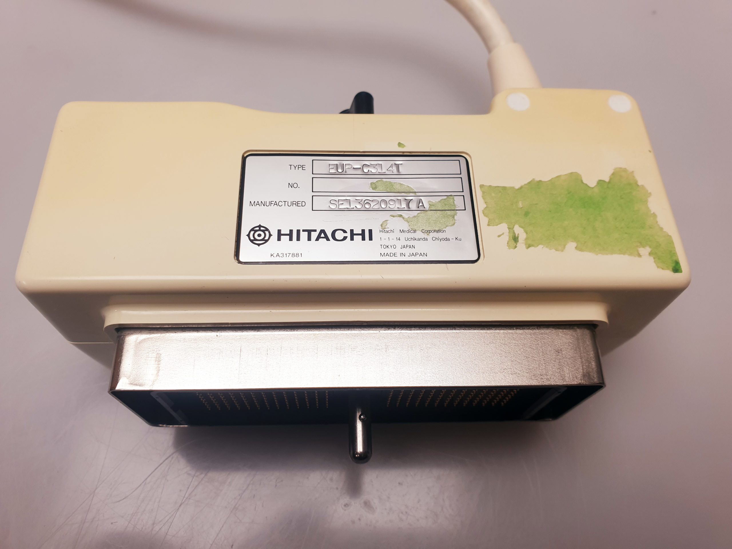 Hitachi – EUP-C314T – Convex Probe – Transducer thumbnail 10