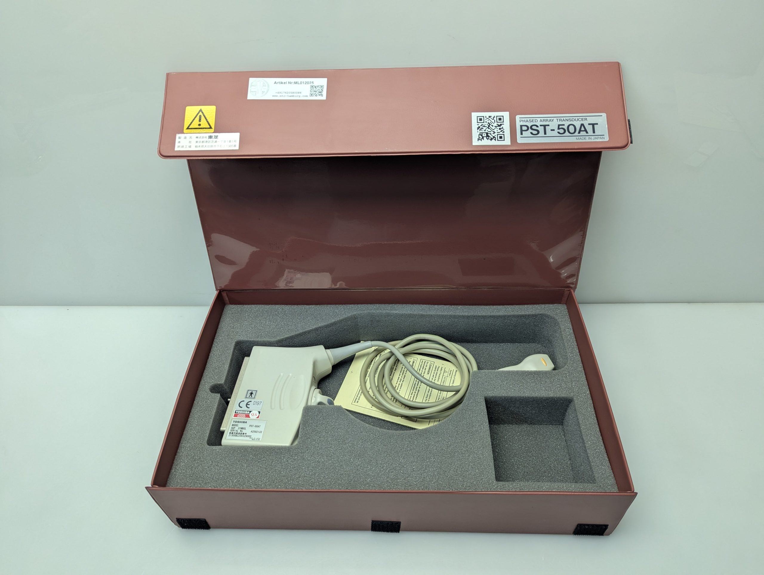 Toshiba Sektorsonde PST-50AT Echosonde Kardiosonde thumbnail 13