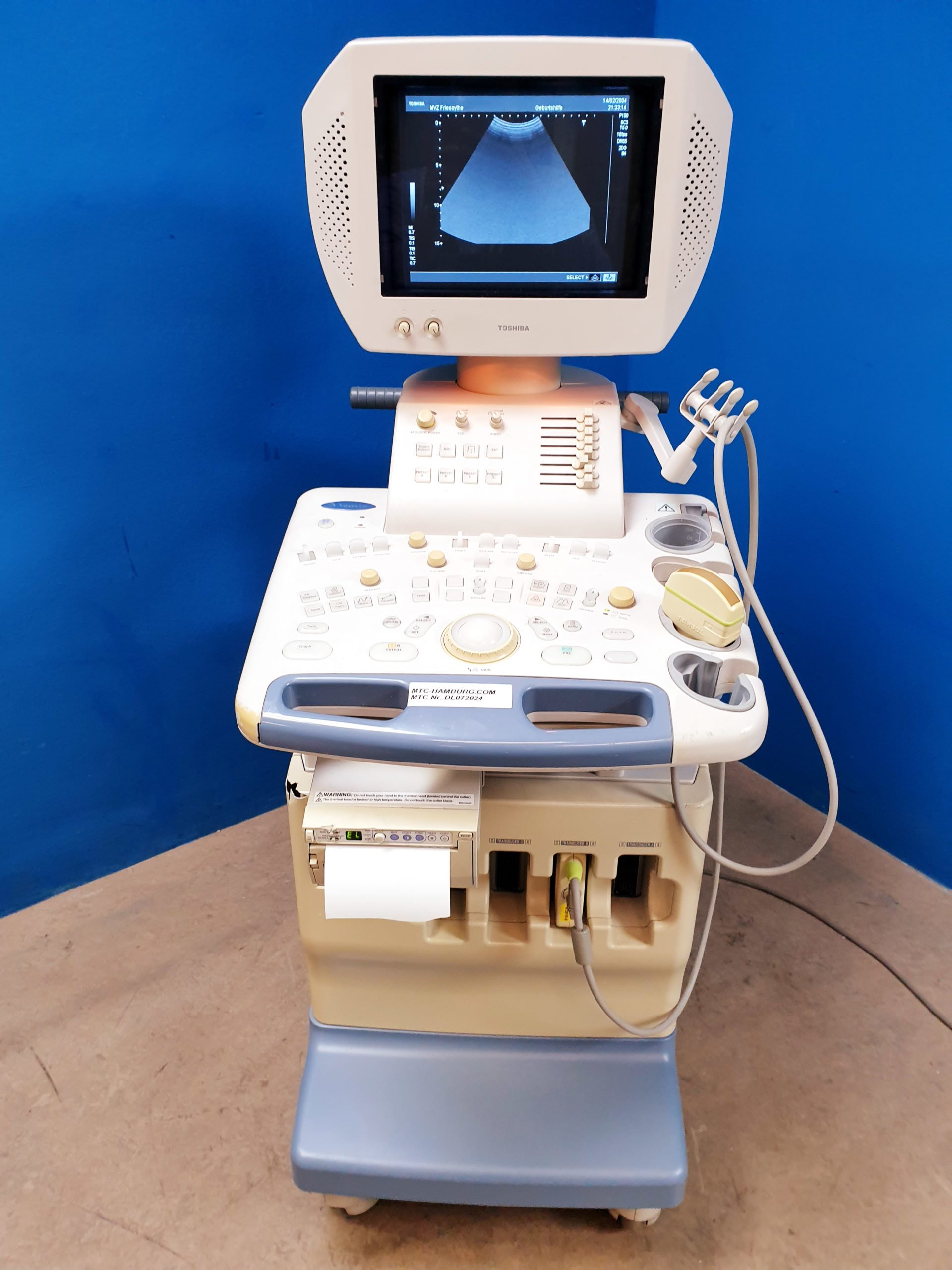 Toshiba Nemio SSA-550A mit Konvex Sonde thumbnail 3
