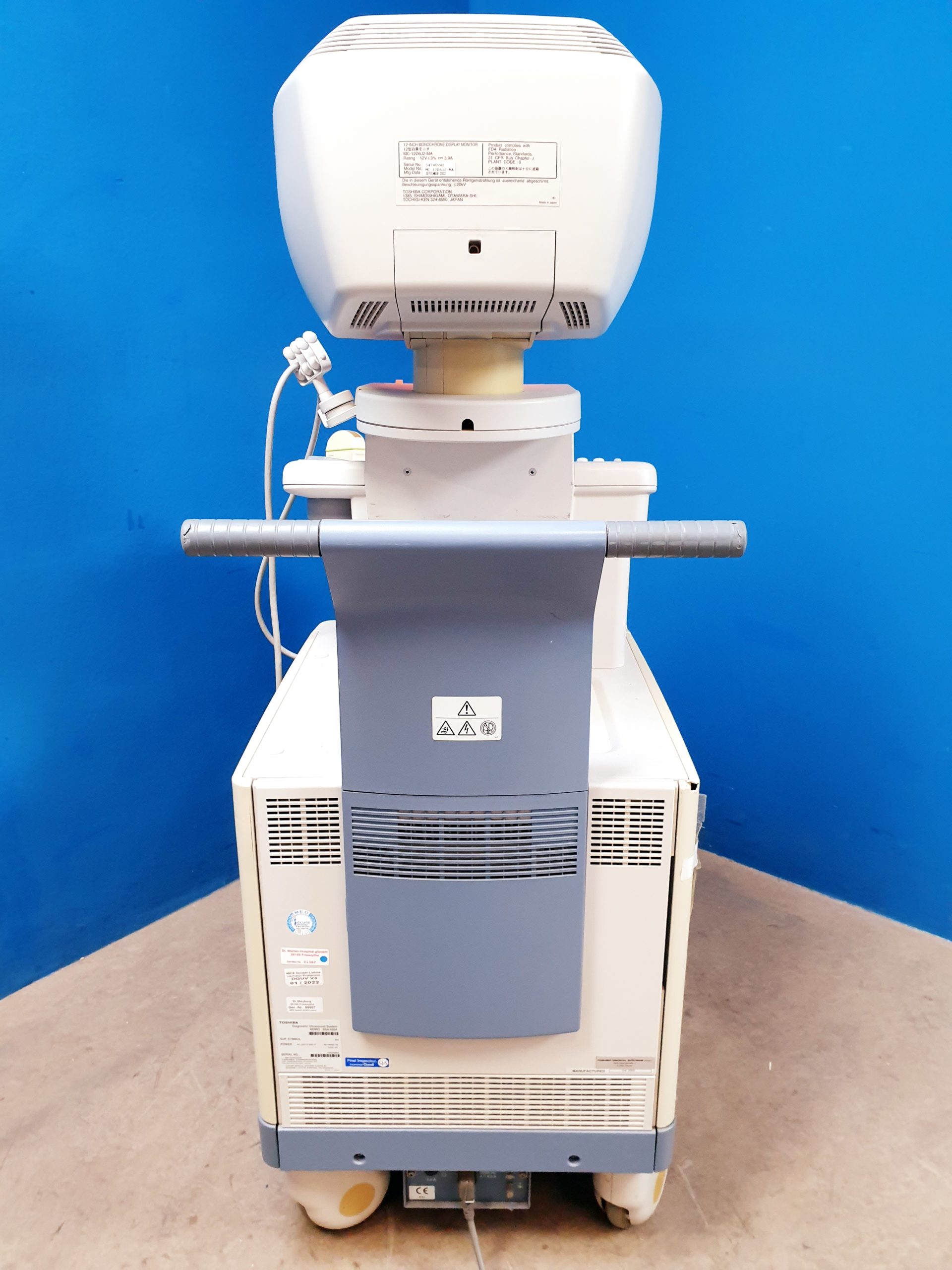Toshiba Nemio SSA-550A mit Konvex Sonde thumbnail 8