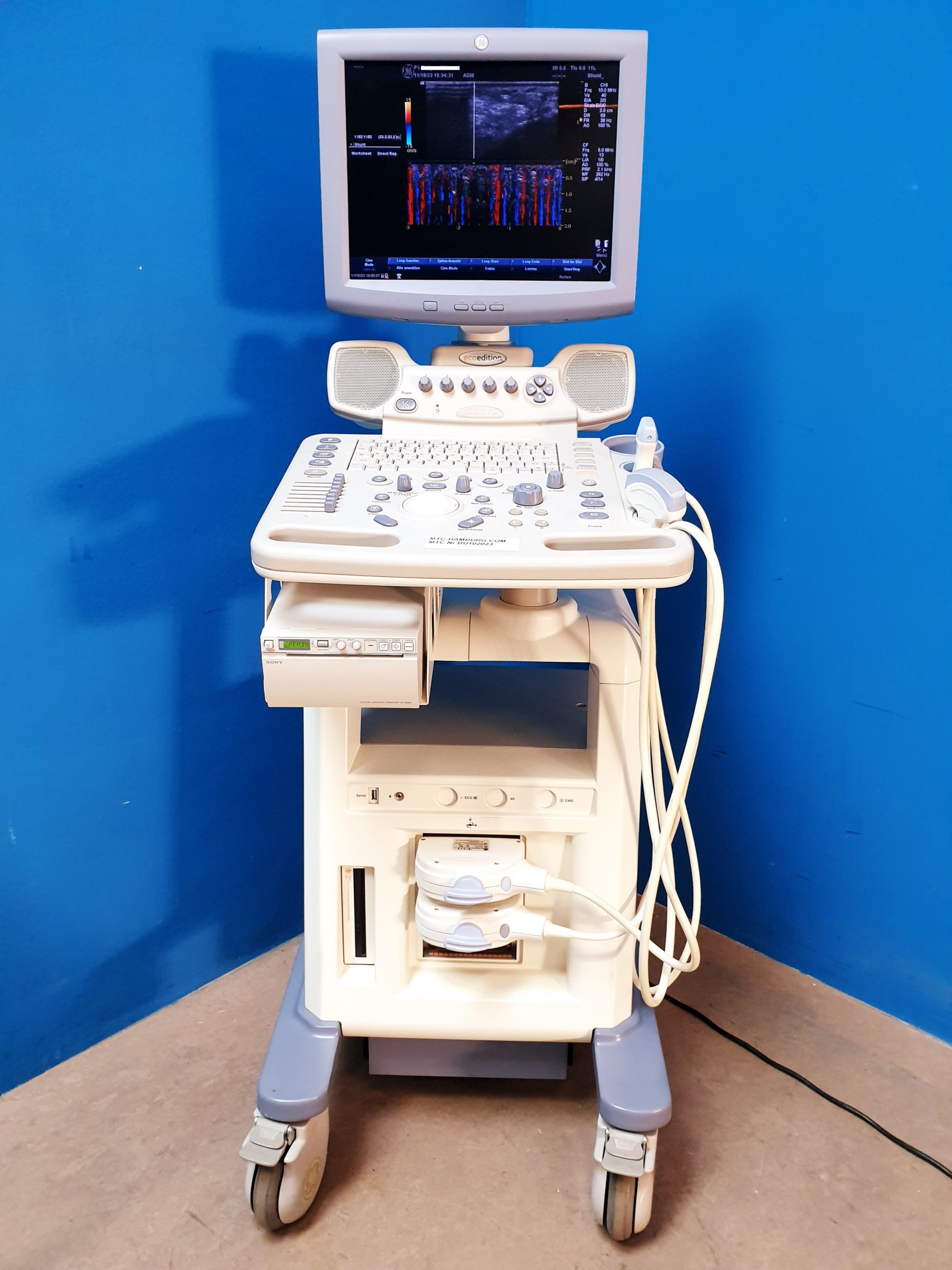 GE Logiq P5 Doppler Farbdoppler + 4C + 11L — image 1 of 14