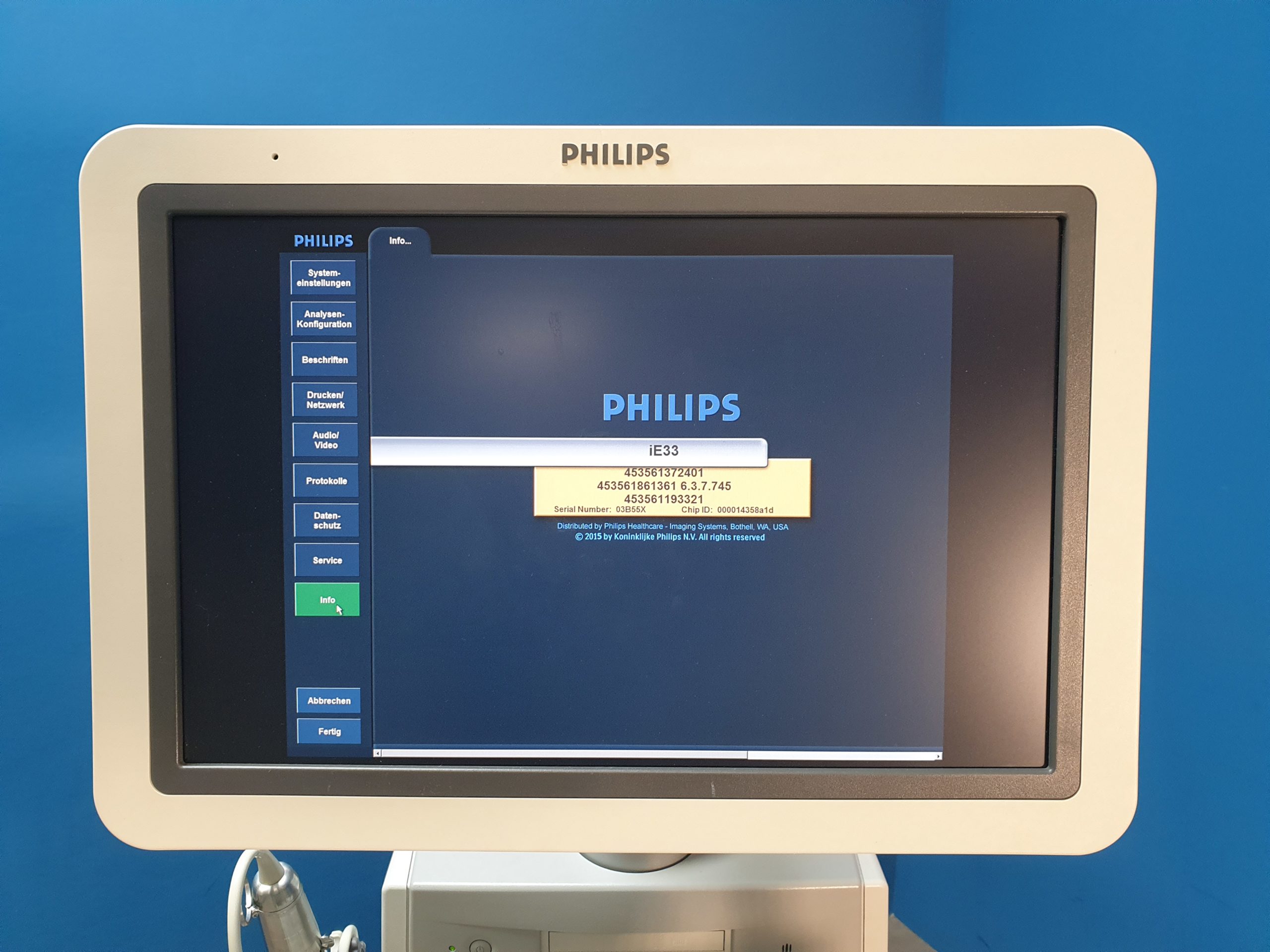 PHILIPS IE33 + S5-1 + X7-2t + L11-3 + C5-1 + DOM 2011 Vollausgestattet with Report S.W: 6.3.7.745 DOM 2010 thumbnail 2
