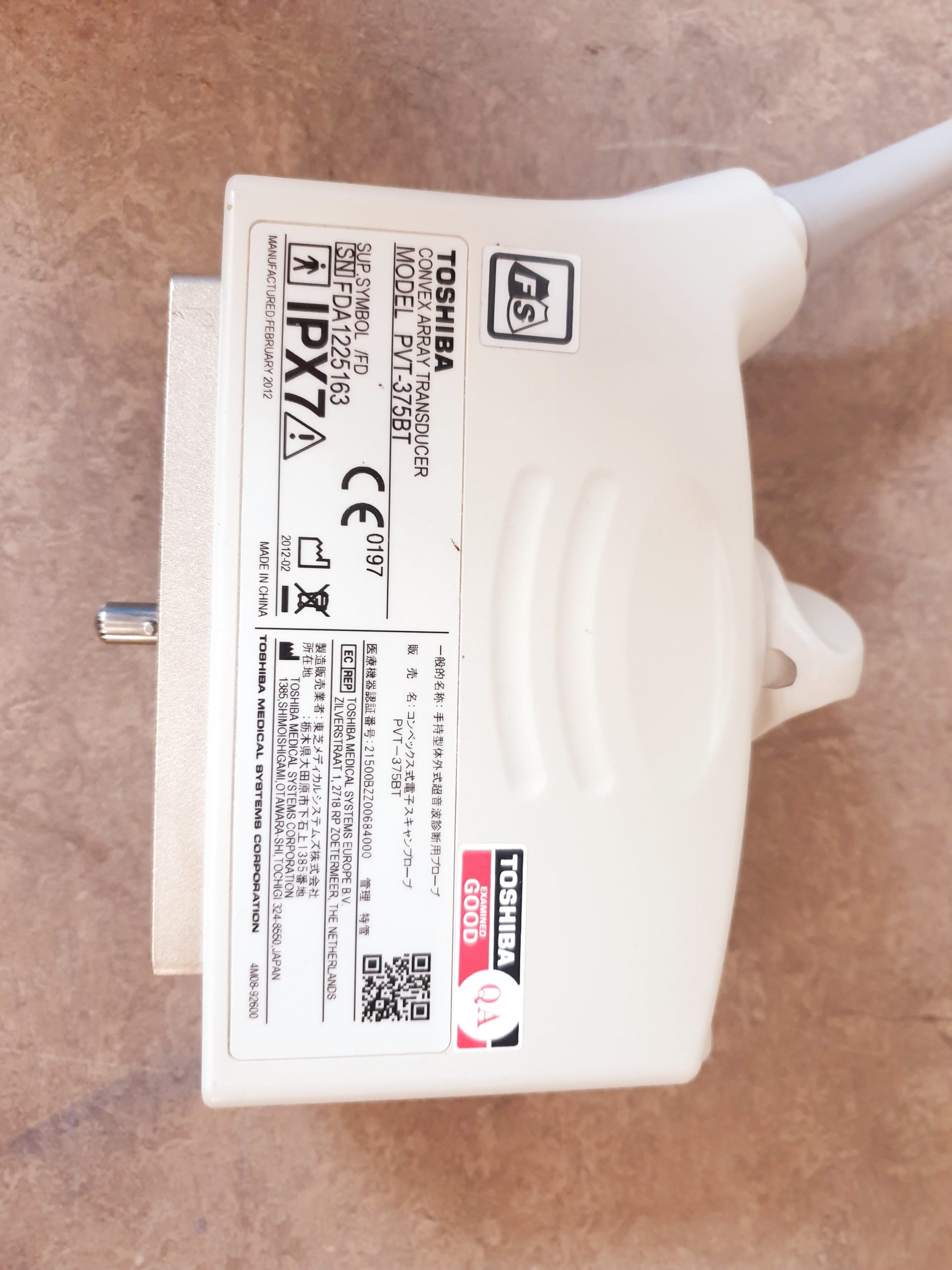 Toshiba 6C1 Model PVT-375BT Convex Array Transducer thumbnail 7