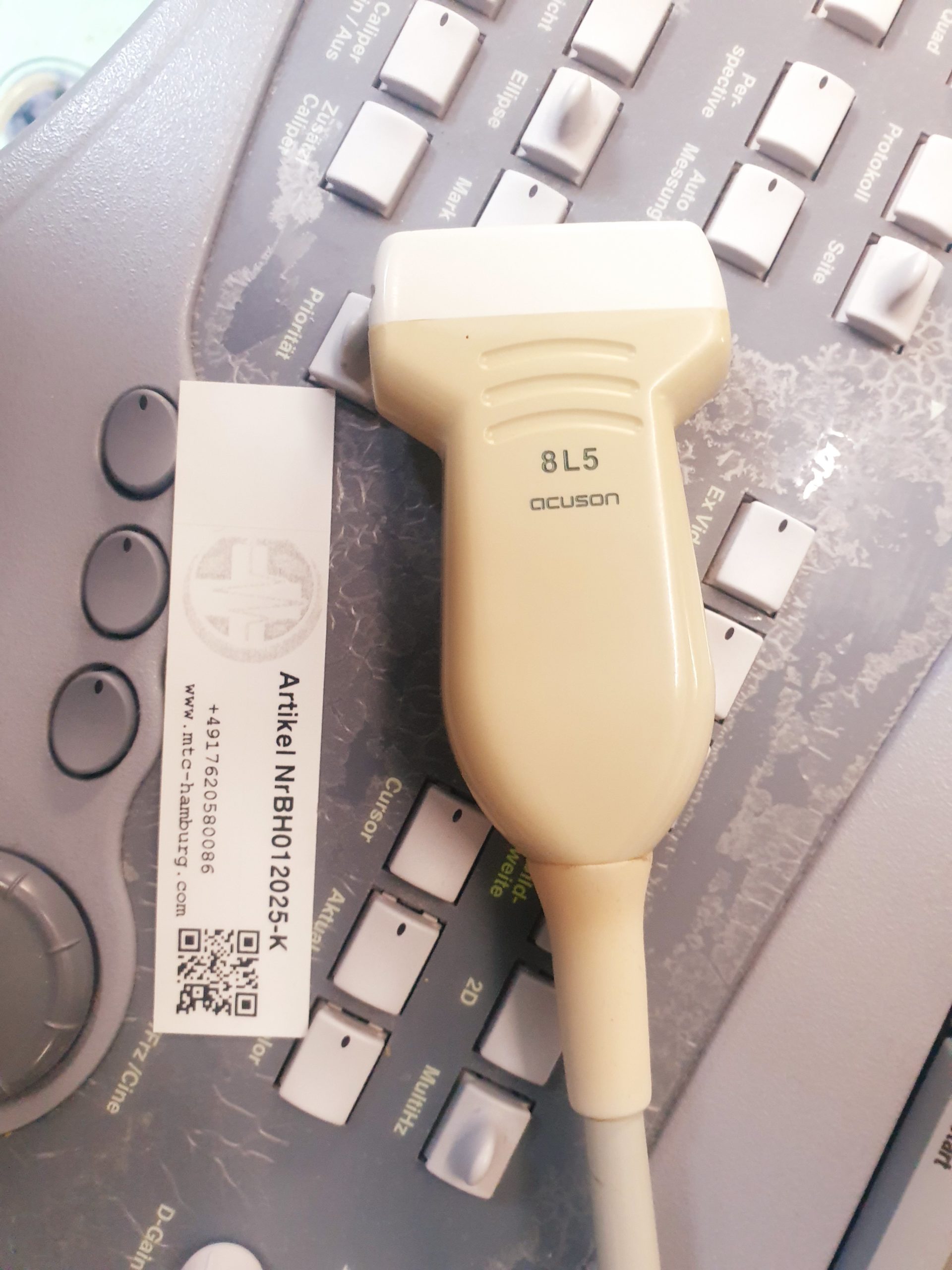 Siemens Acuson 8L5 Wandler Lineare Sonde thumbnail 2