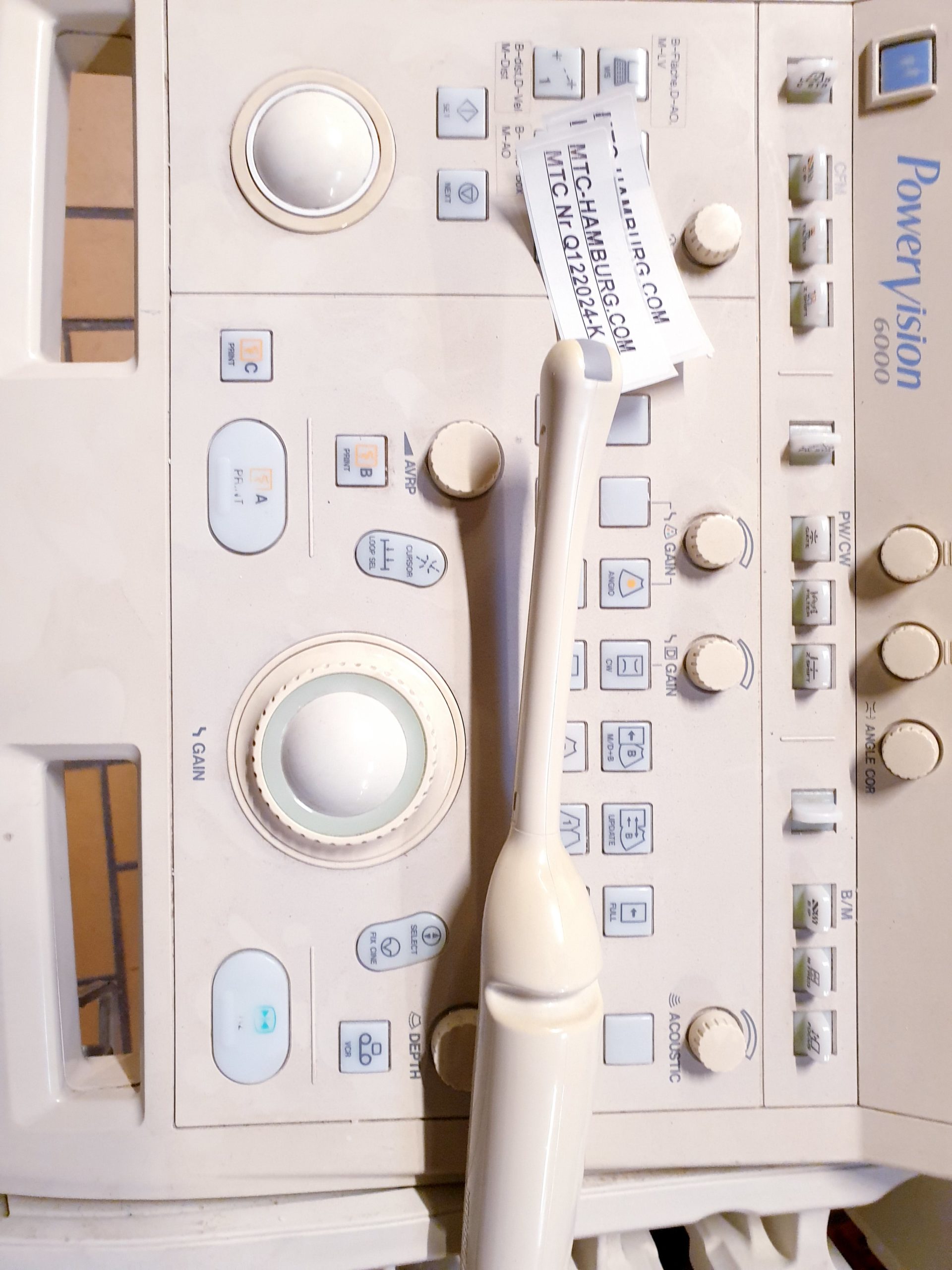 TOSHIBA PVM-651VT Vaginal Sonde thumbnail 2