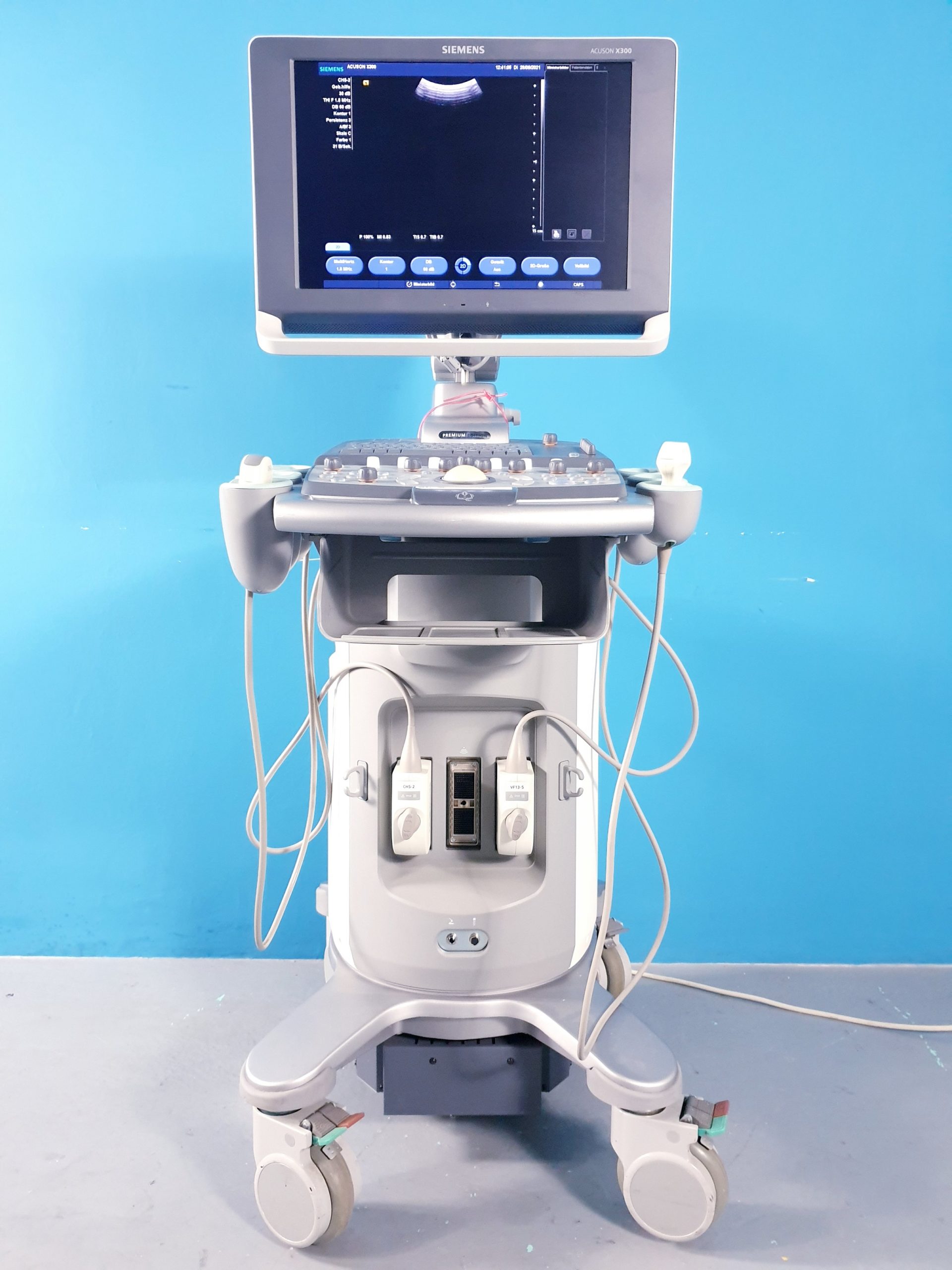 Siemens Ultraschall ACUSON X300 // CH5-2 // VF13-5 — image 1 of 4