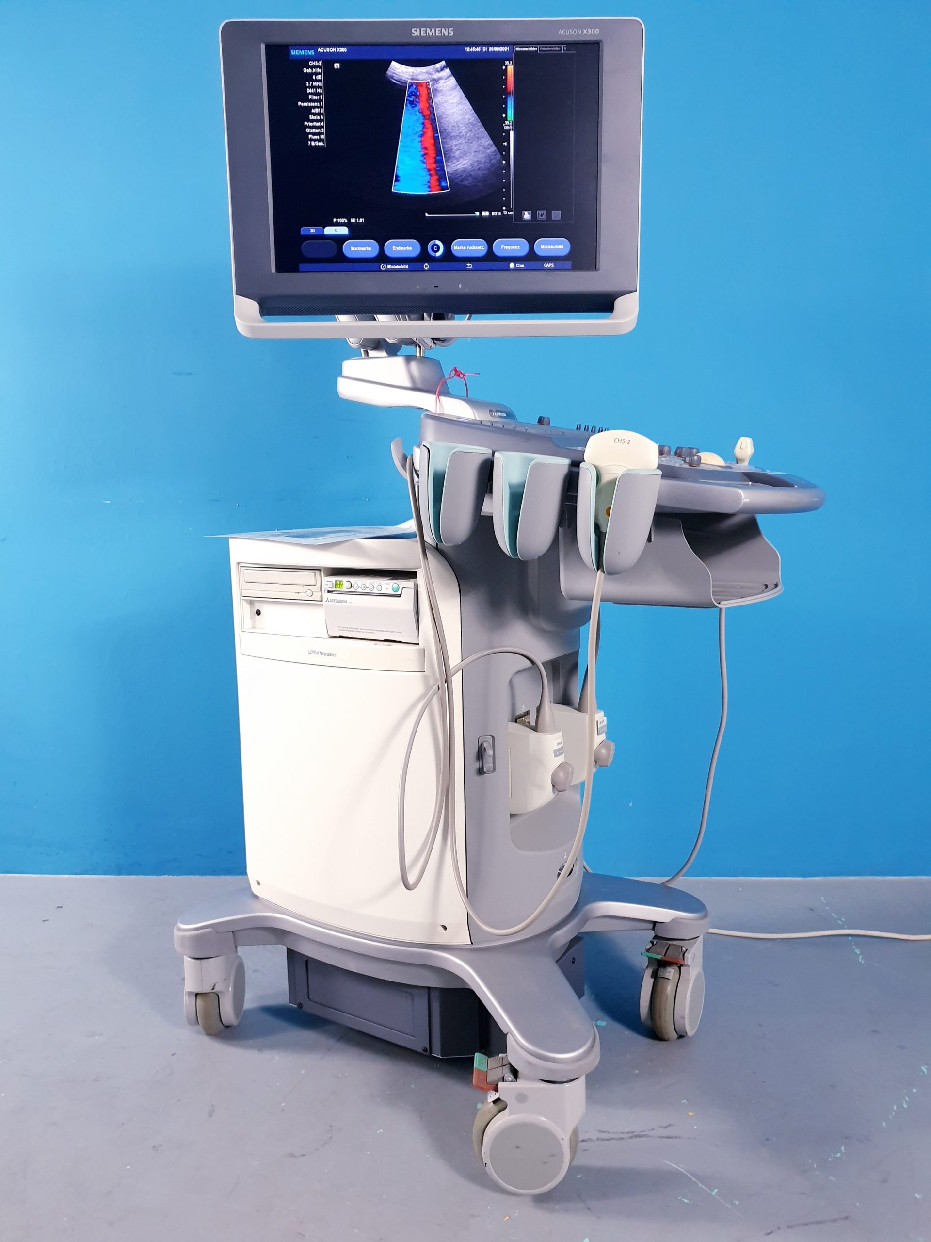 Siemens Ultraschall ACUSON X300 // CH5-2 // VF13-5 thumbnail 3