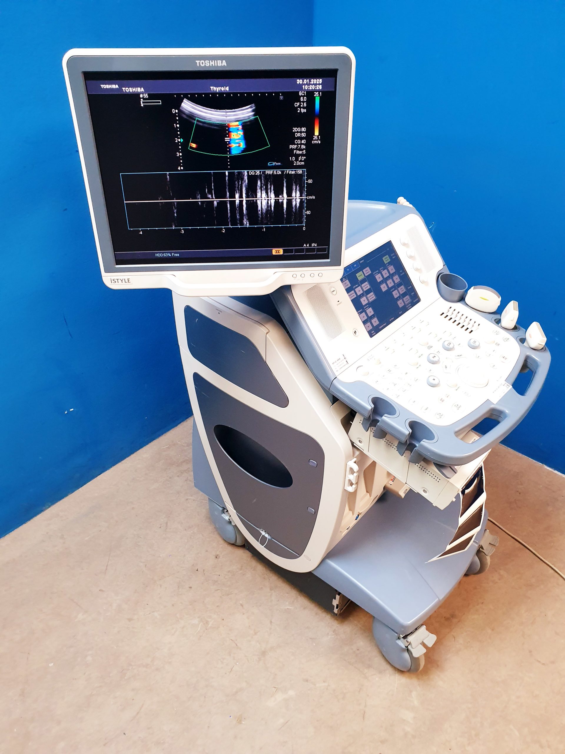 Toshiba SSA-680A Xario XG Farbdoppler PVT-375BT + PLT-805AT + PLT-704SBT thumbnail 20