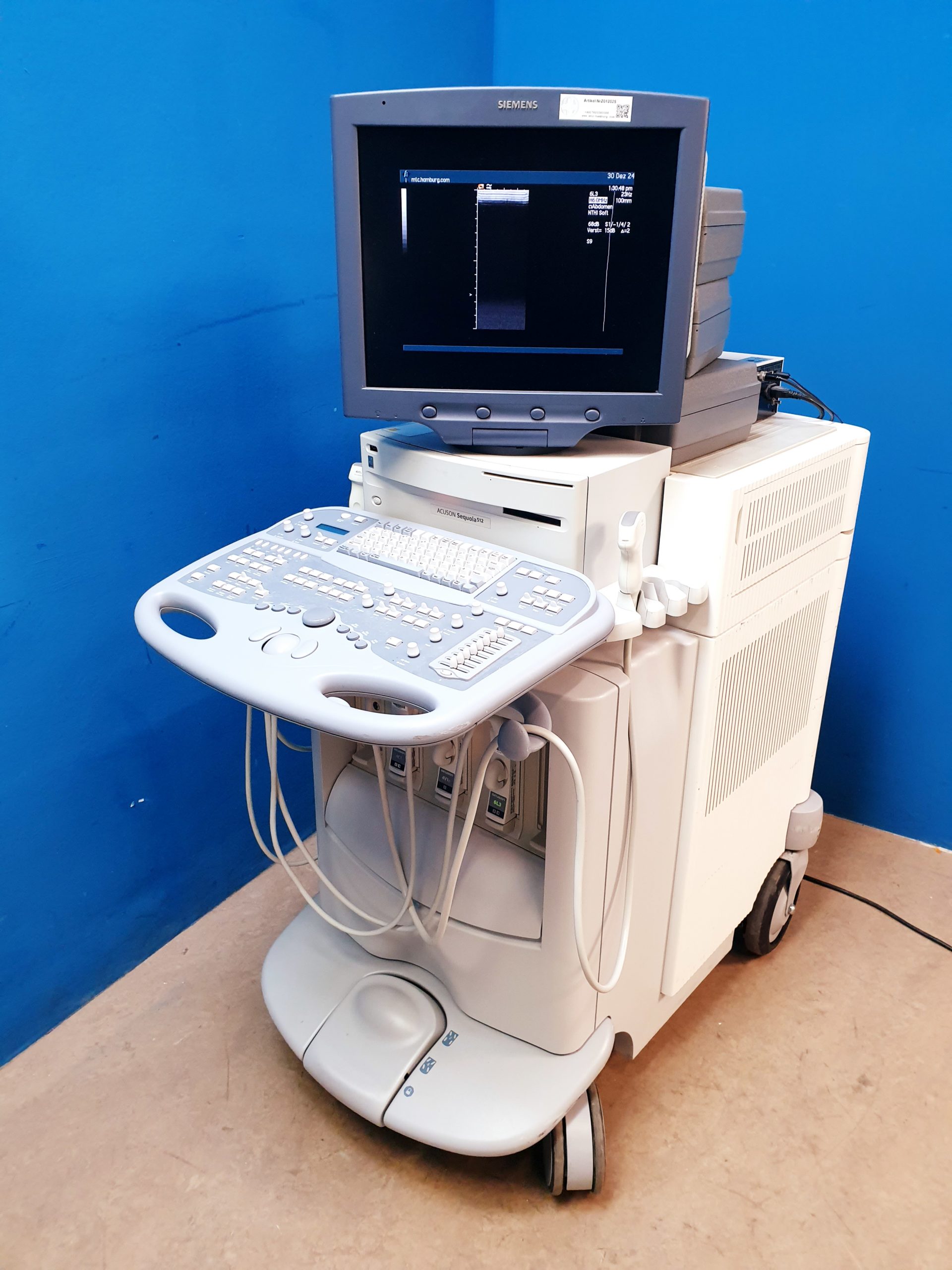 Siemens Acuson Sequoia 512 Farbdoppler + 4V1c + 4C1 + 6L3 thumbnail 8