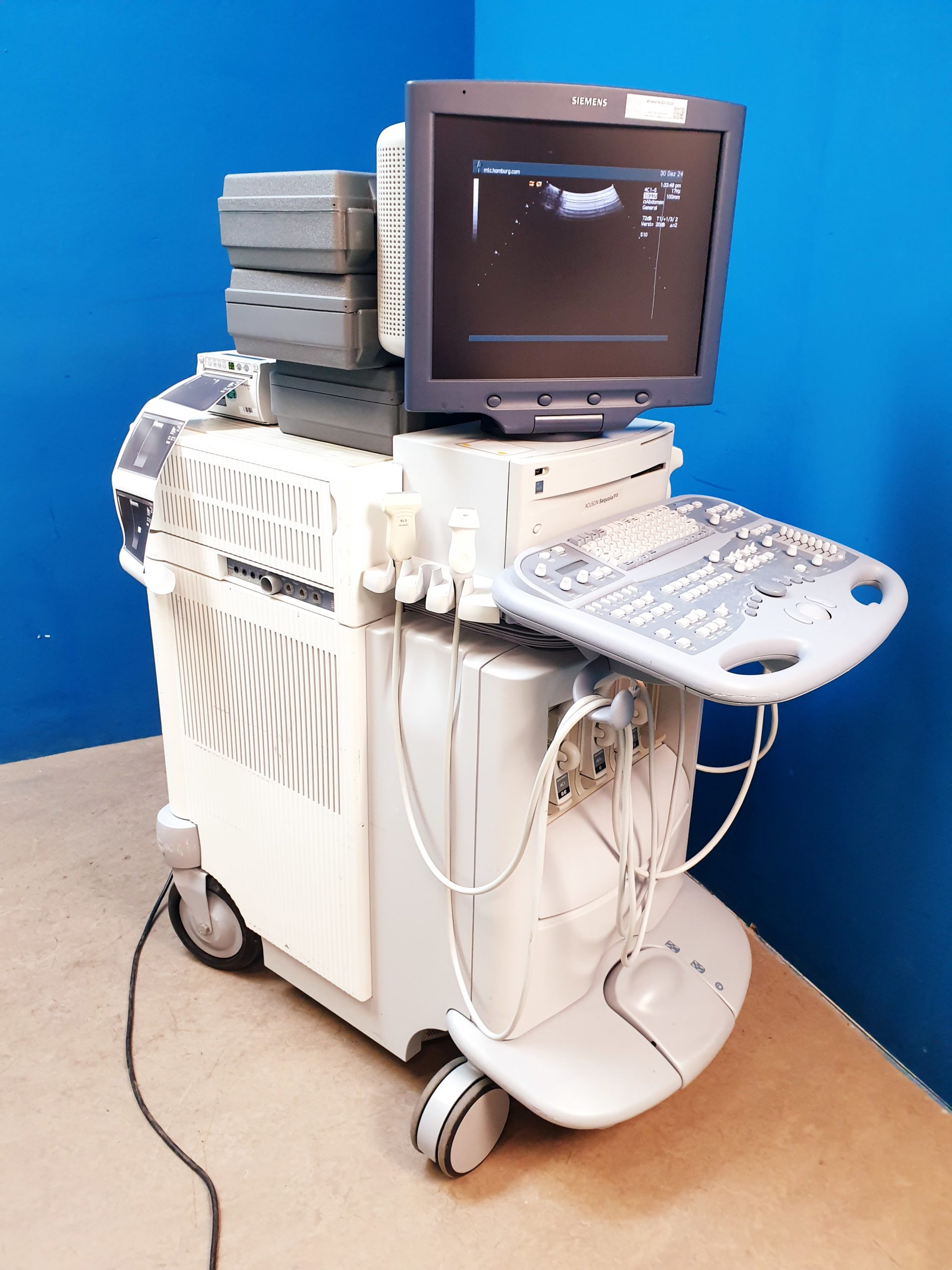 Siemens Acuson Sequoia 512 Farbdoppler + 4V1c + 4C1 + 6L3 thumbnail 13
