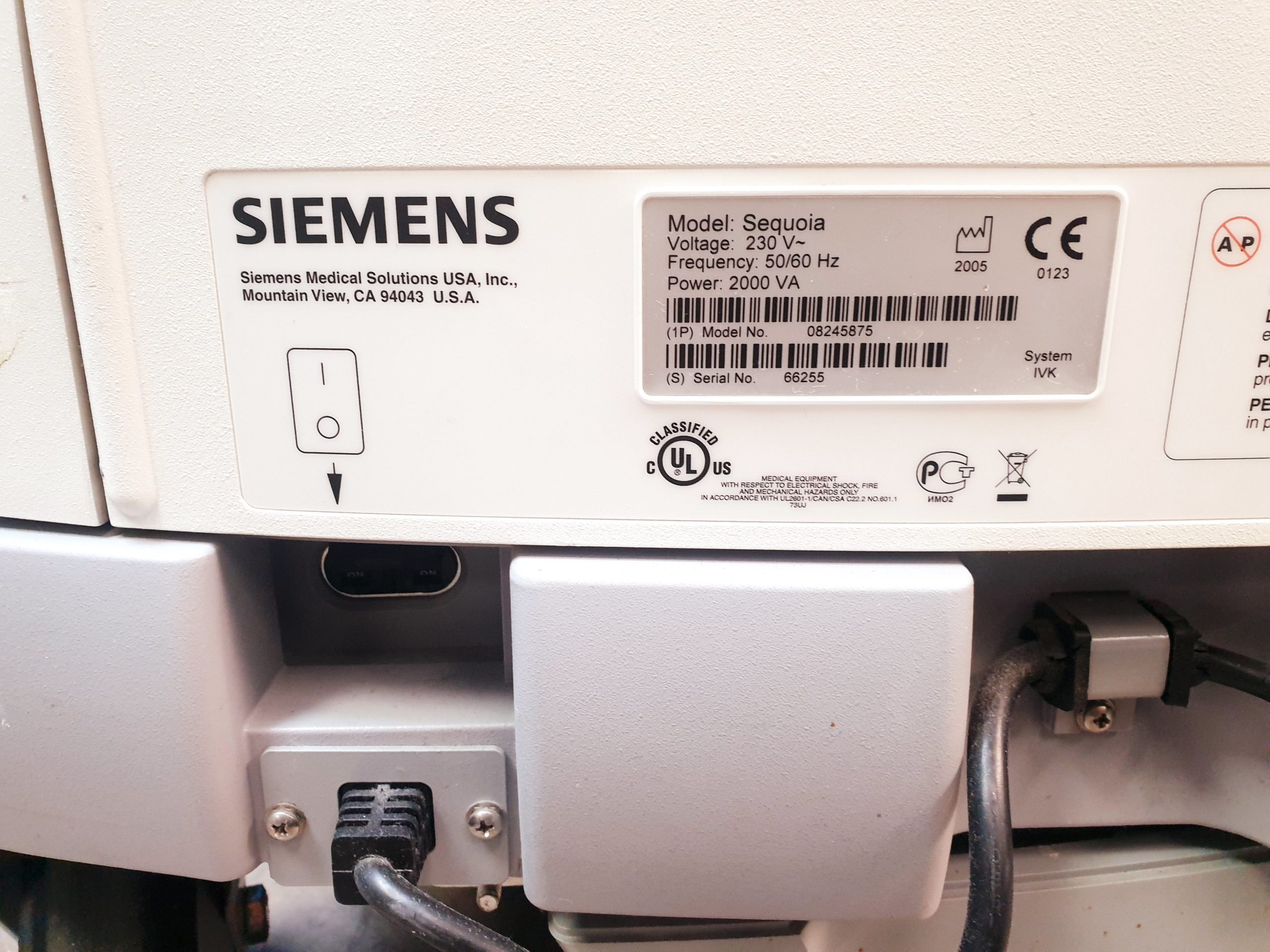 Siemens Acuson Sequoia 512 Farbdoppler + 4V1c + 4C1 + 6L3 thumbnail 21