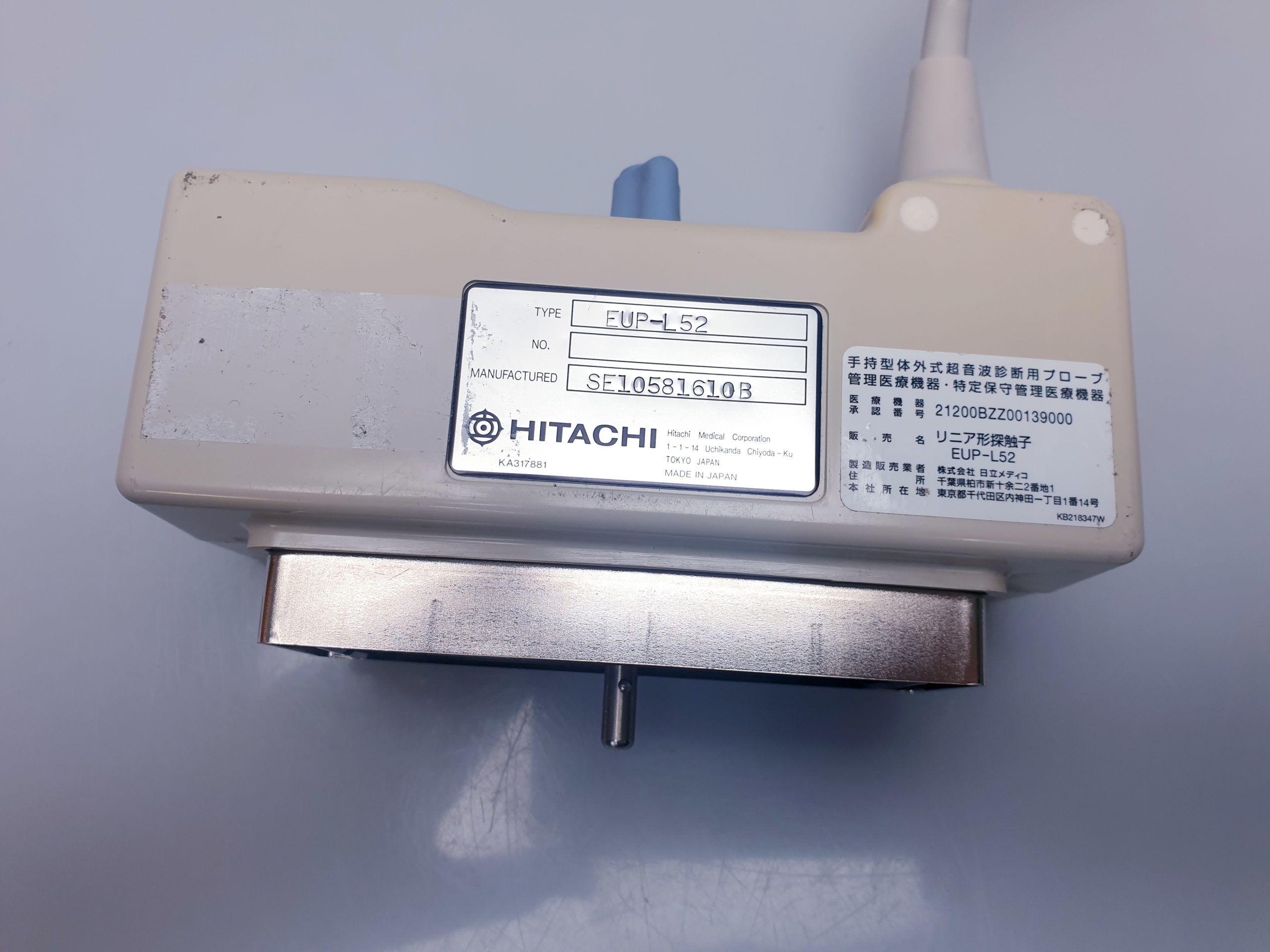Hitachi EUP-L52 Lineal Sonde thumbnail 8