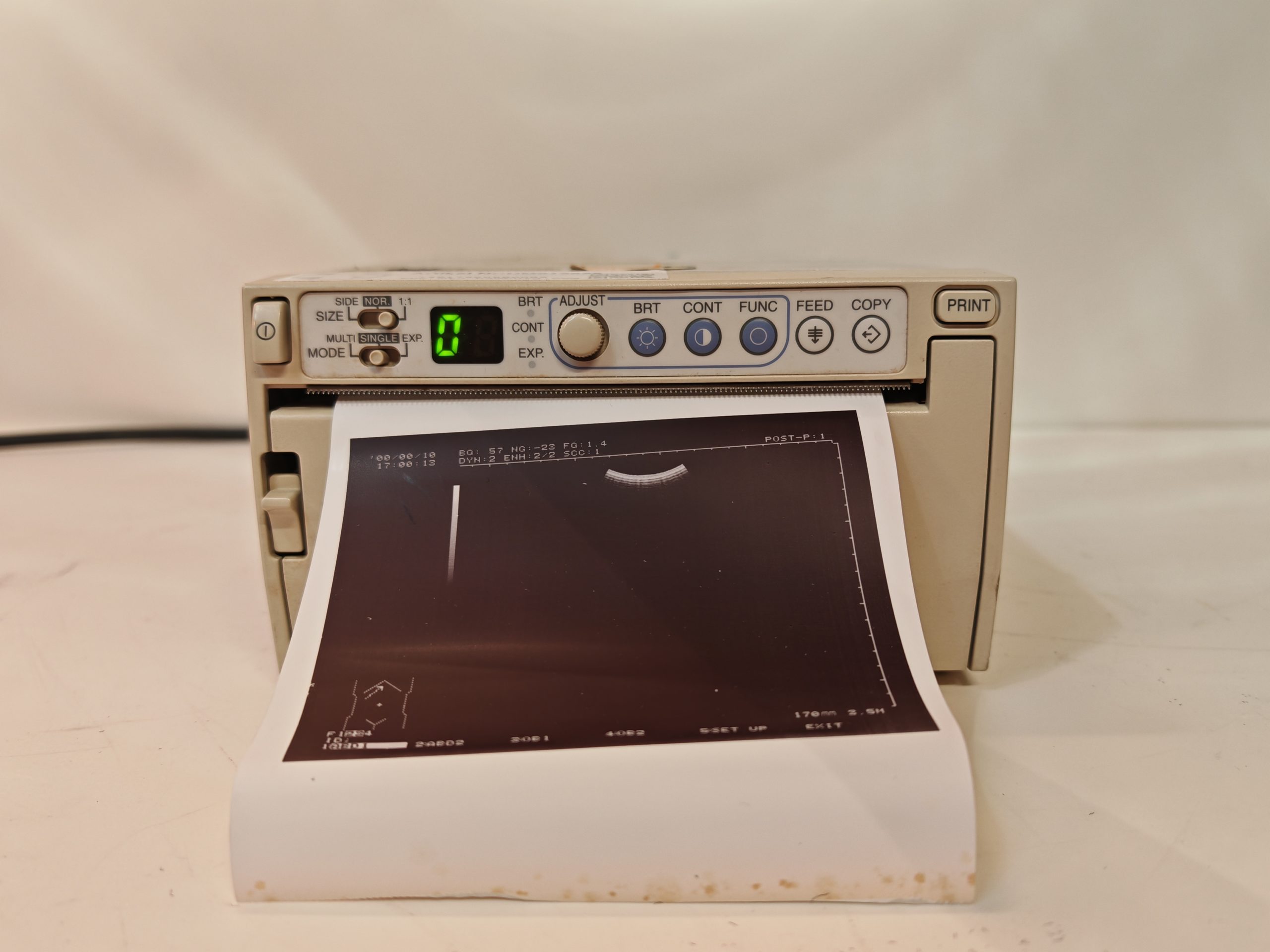 Mitsubishi P91 Monochrom Thermal Drucker thumbnail 2